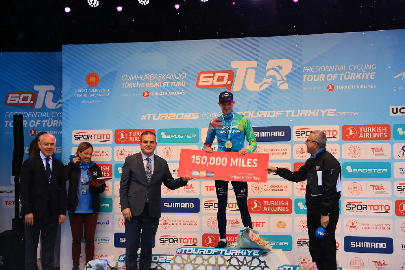 Marmaris-Kıran etabını XDS Astana Team'dan Wout Poels kazandı