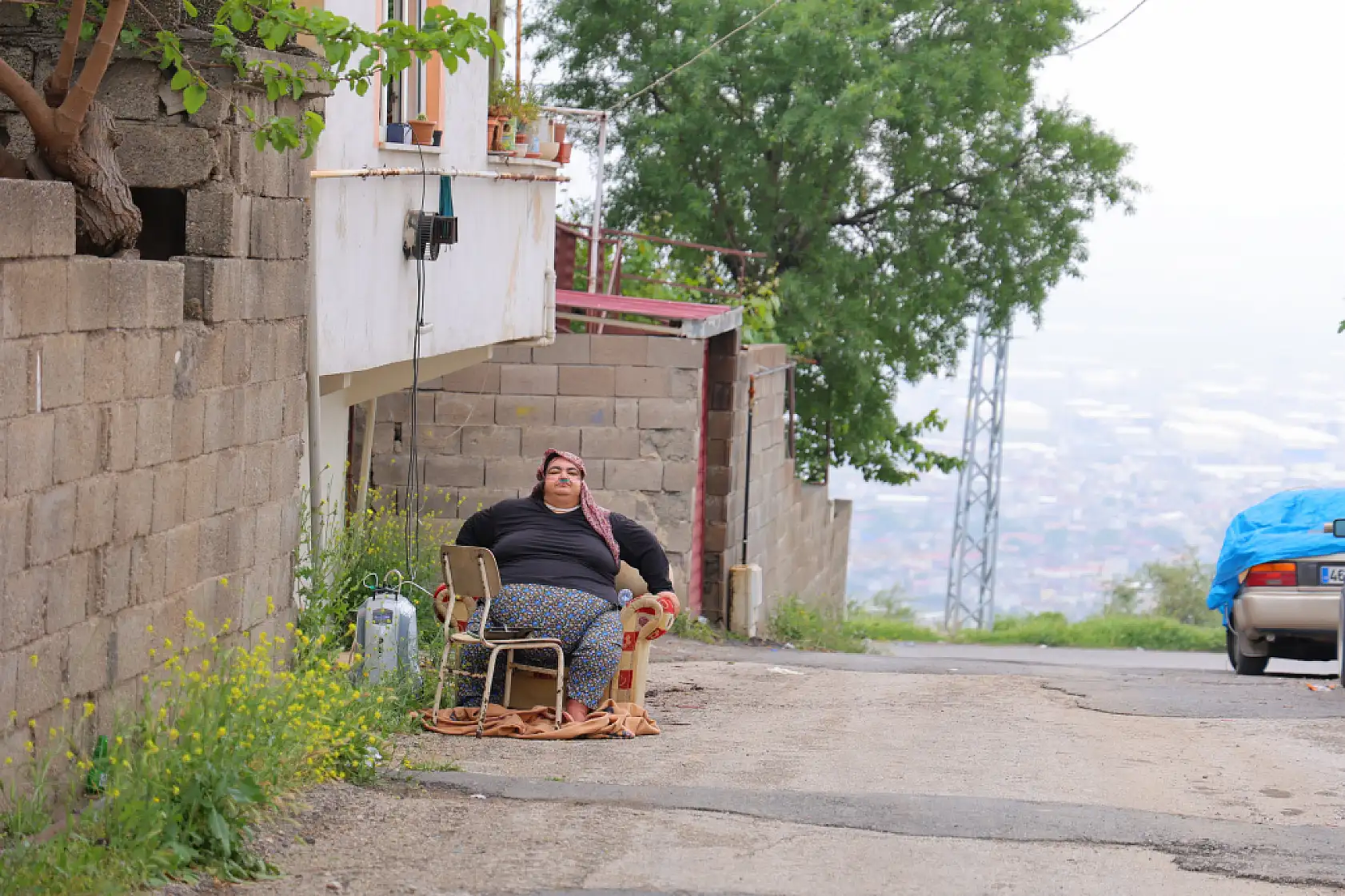 Bir çocuk annesinin zorlu yaşam mücadelesi: Kilosu 200'e dayandı