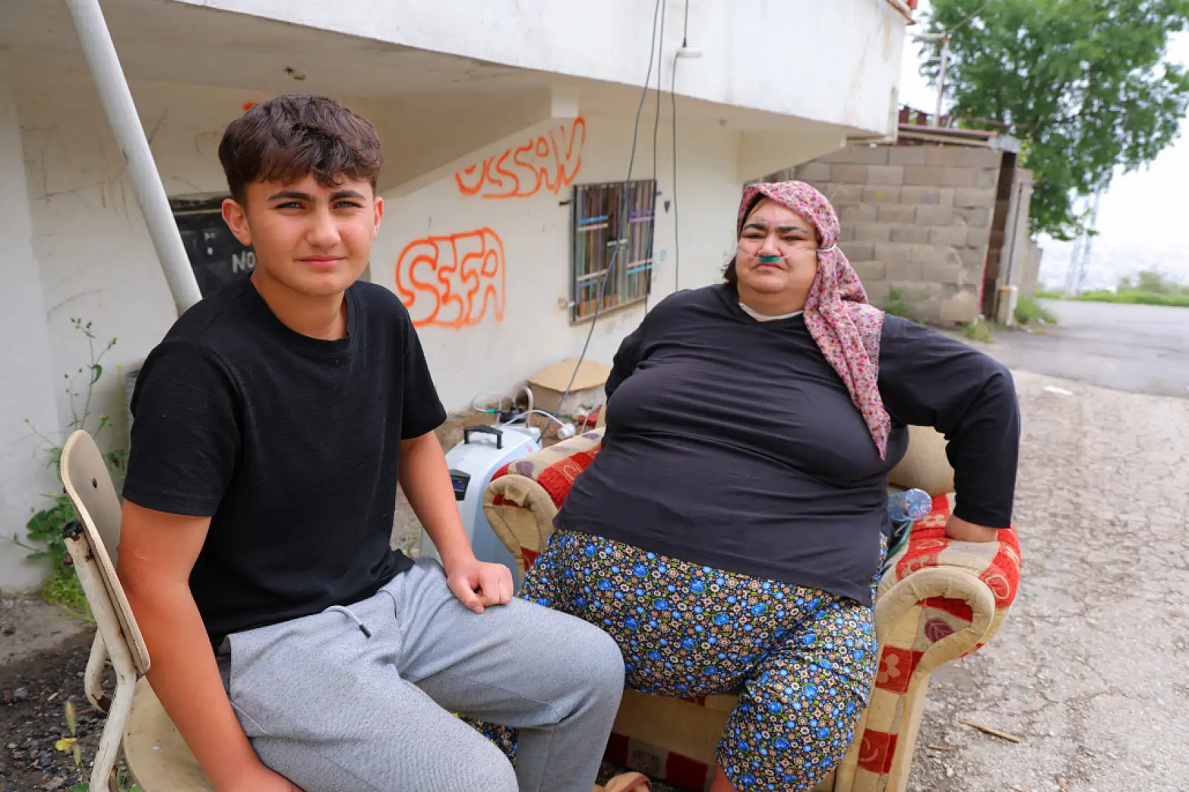 Bir çocuk annesinin zorlu yaşam mücadelesi: Kilosu 200'e dayandı