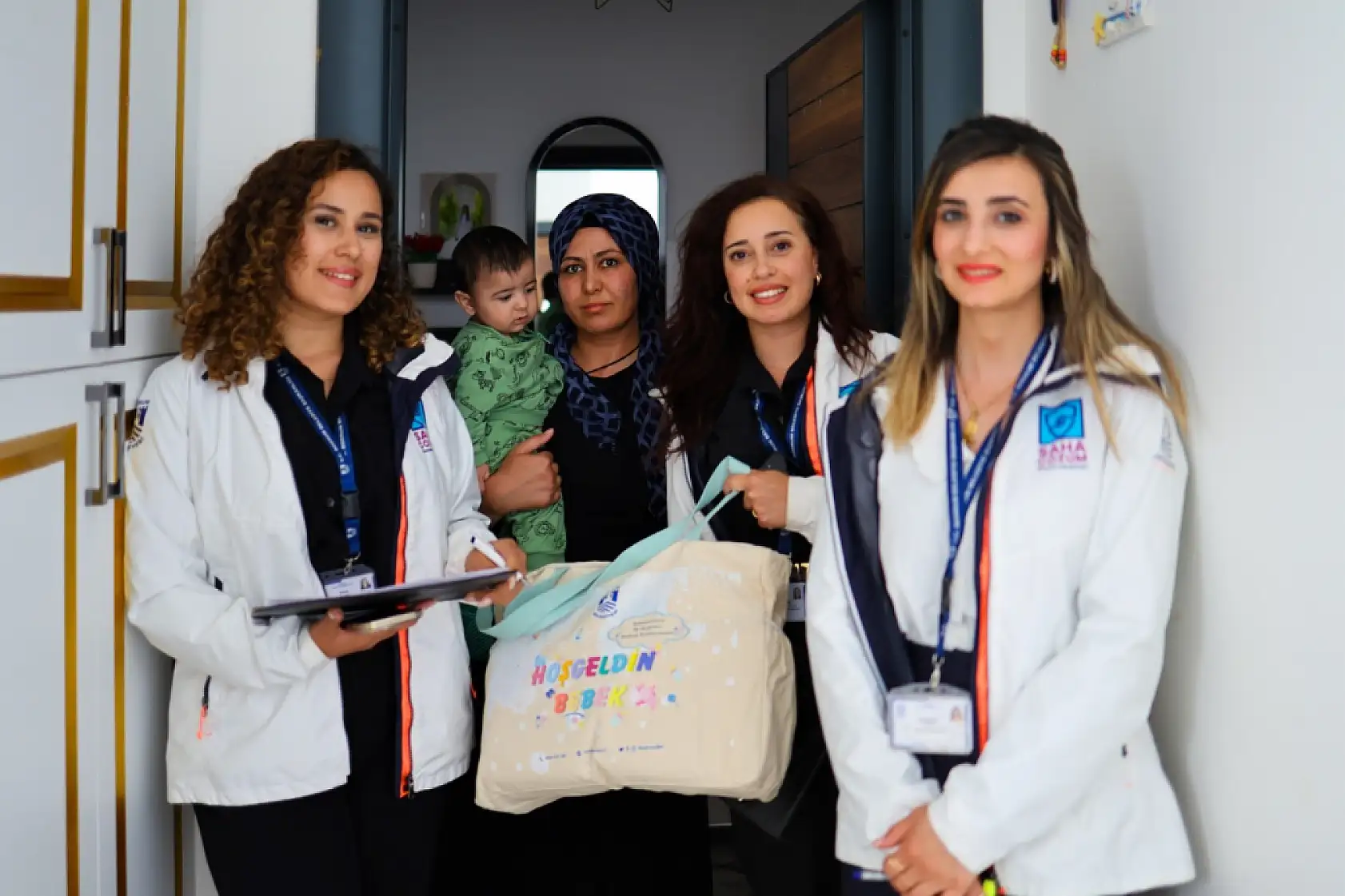 Bodrum'da 'Hoş Geldin Bebek' projesi devam ediyor