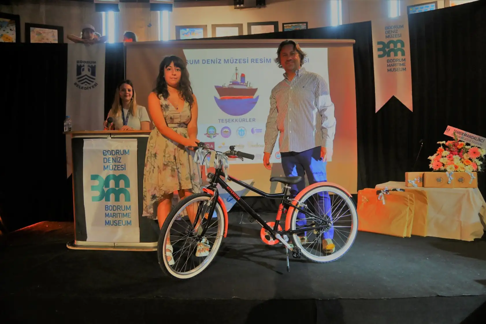 Bodrum'da yapılan Resim yarışmasının kazananları belli oldu