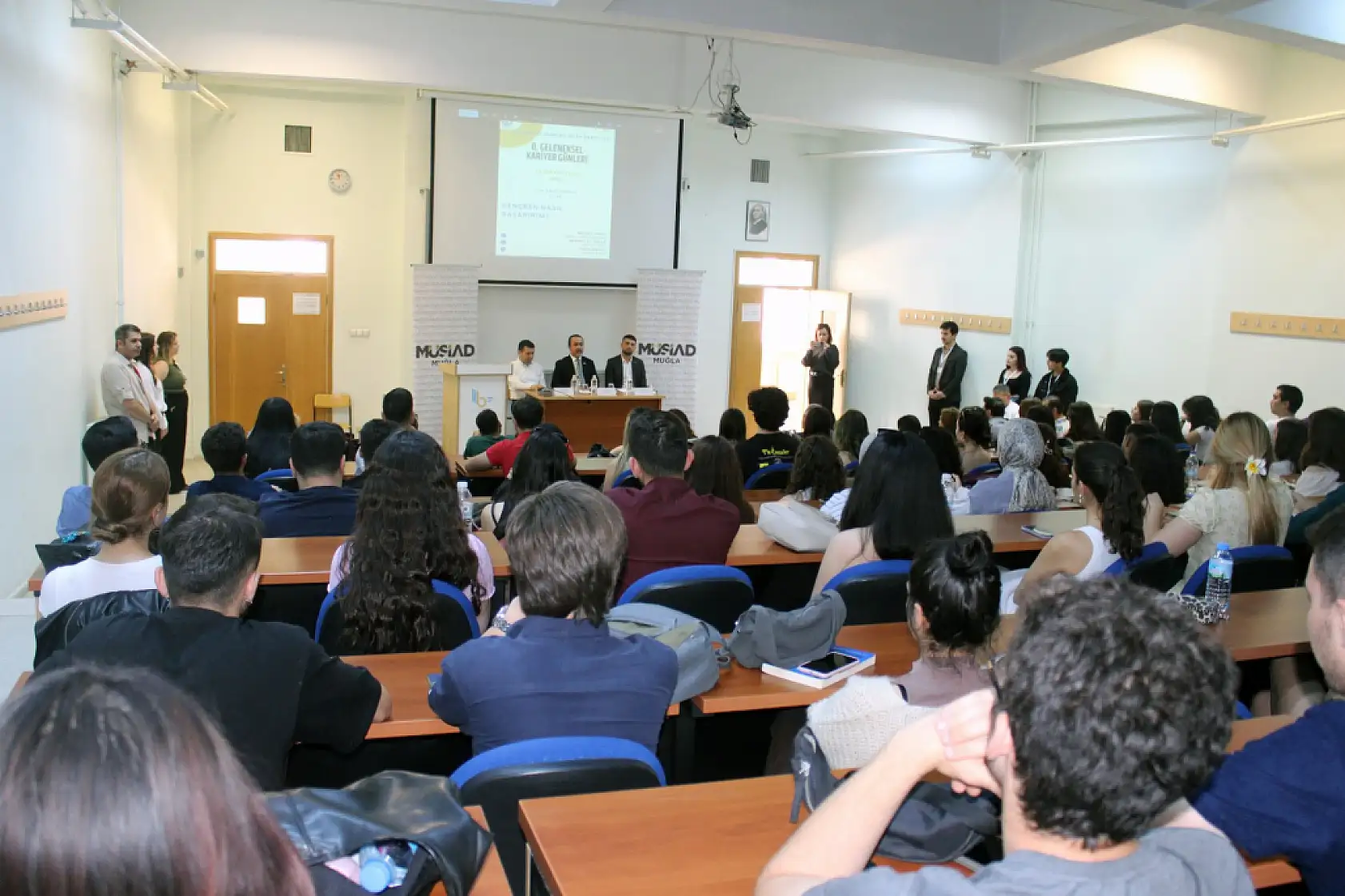 Muğla MÜSİAD Başkan ve Yardımcıları 'Kariyer Günleri'nin konuğu oldu