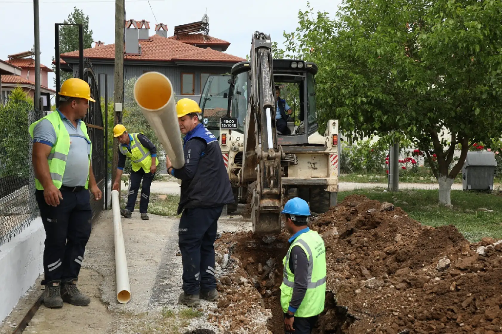 Muğla'da içme suyu hatları yenileniyor