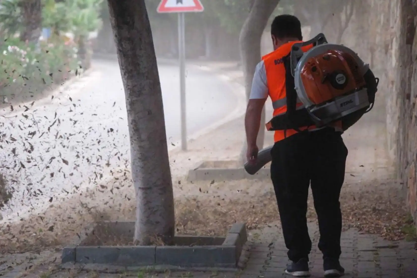 Bodrum Belediyesi ekipleri saha çalışmalarında hız kesmiyor