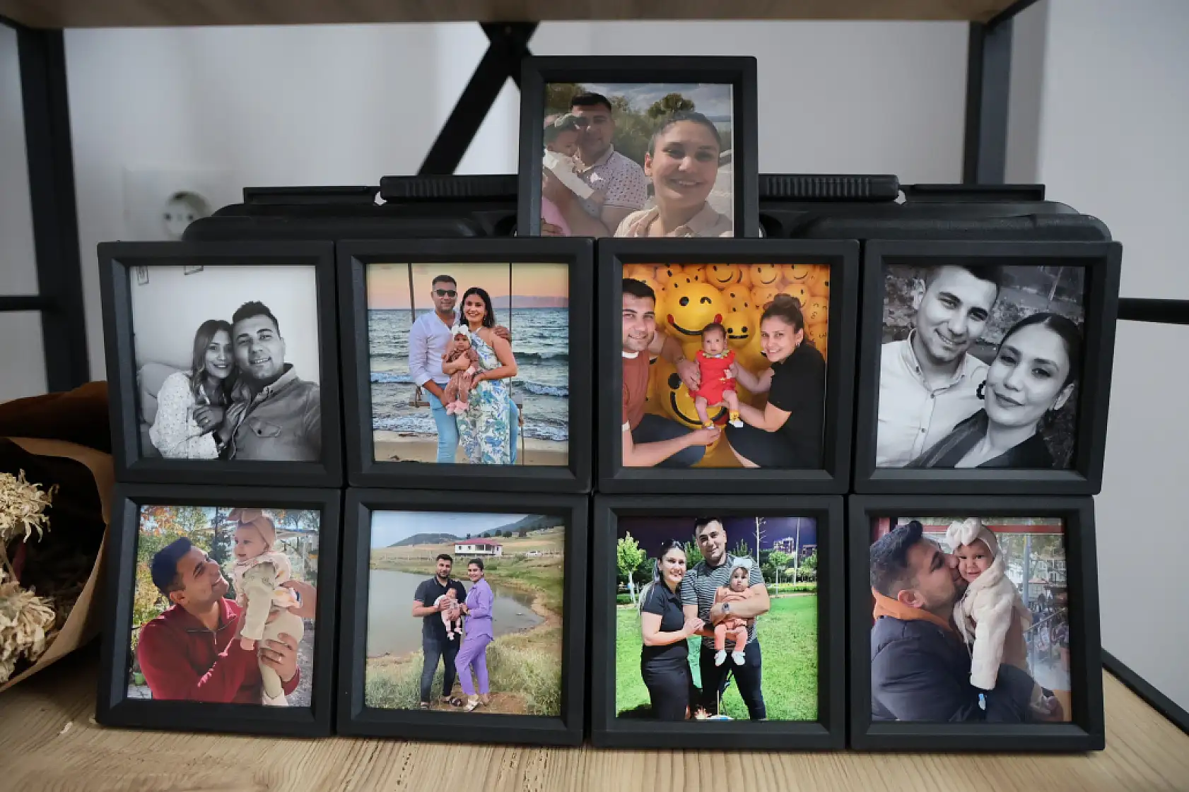 Duygulandıran hikaye: Şehit eşiyle yaptıklarını şimdi 13 aylık kızıyla yapıyor