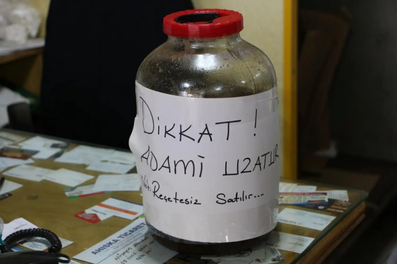 Aman dikkat! 'Bu bal adami uzatur'