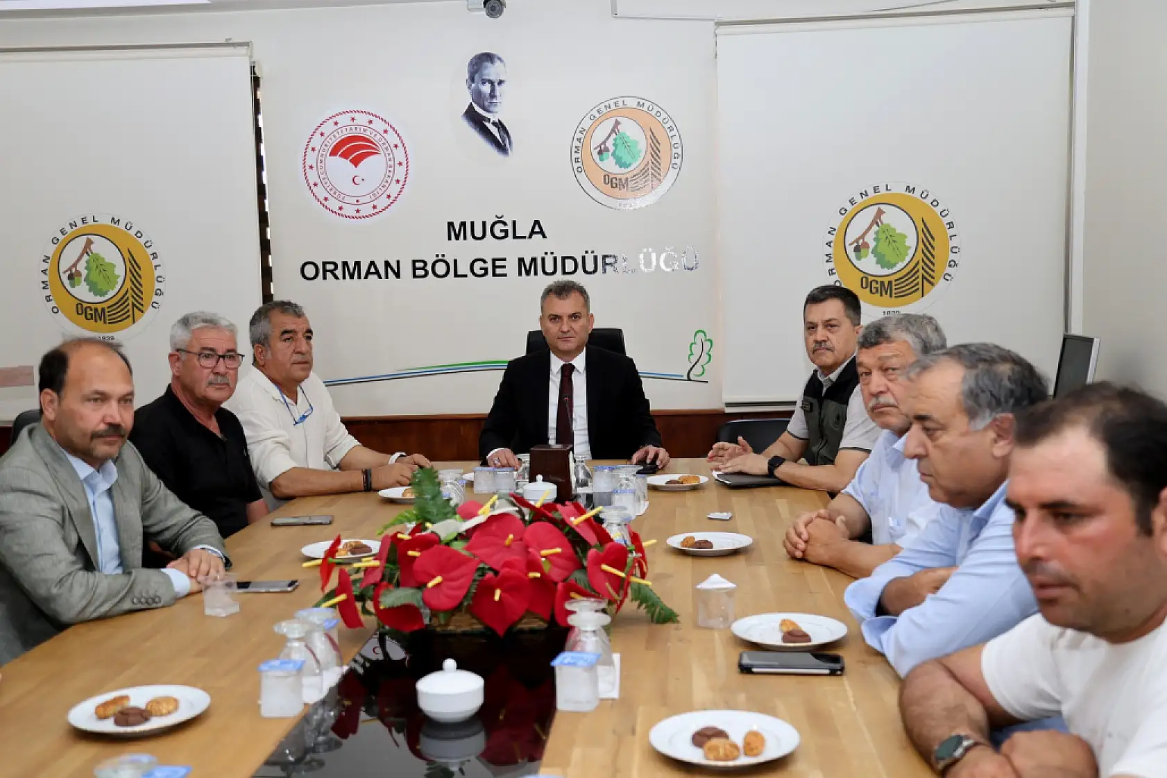 Muğla'da orman kooperatifleriyle değerlendirme toplantısı yapıldı