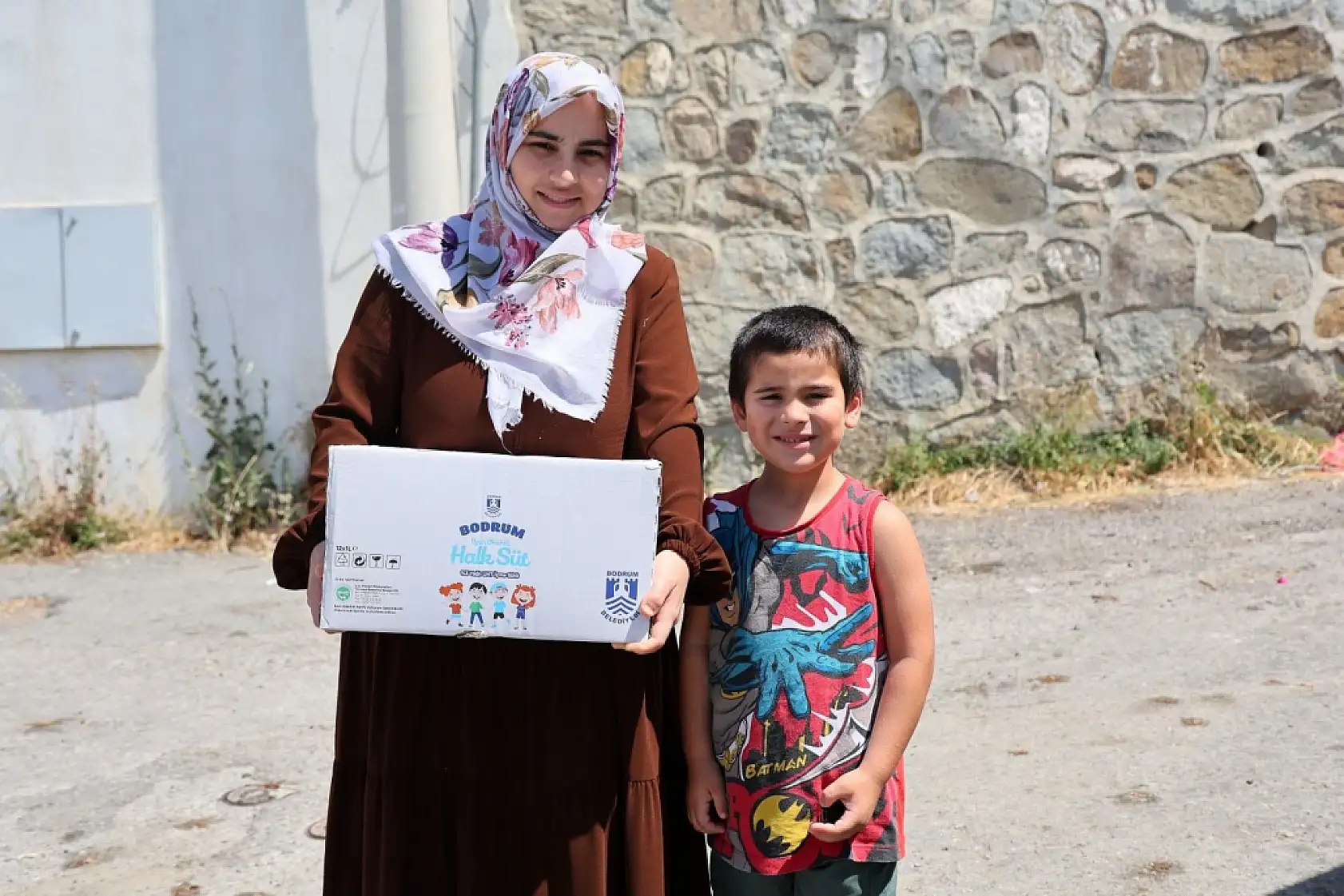 Bodrum Belediyesi 'Halk Süt Projesi'ni sürdürüyor