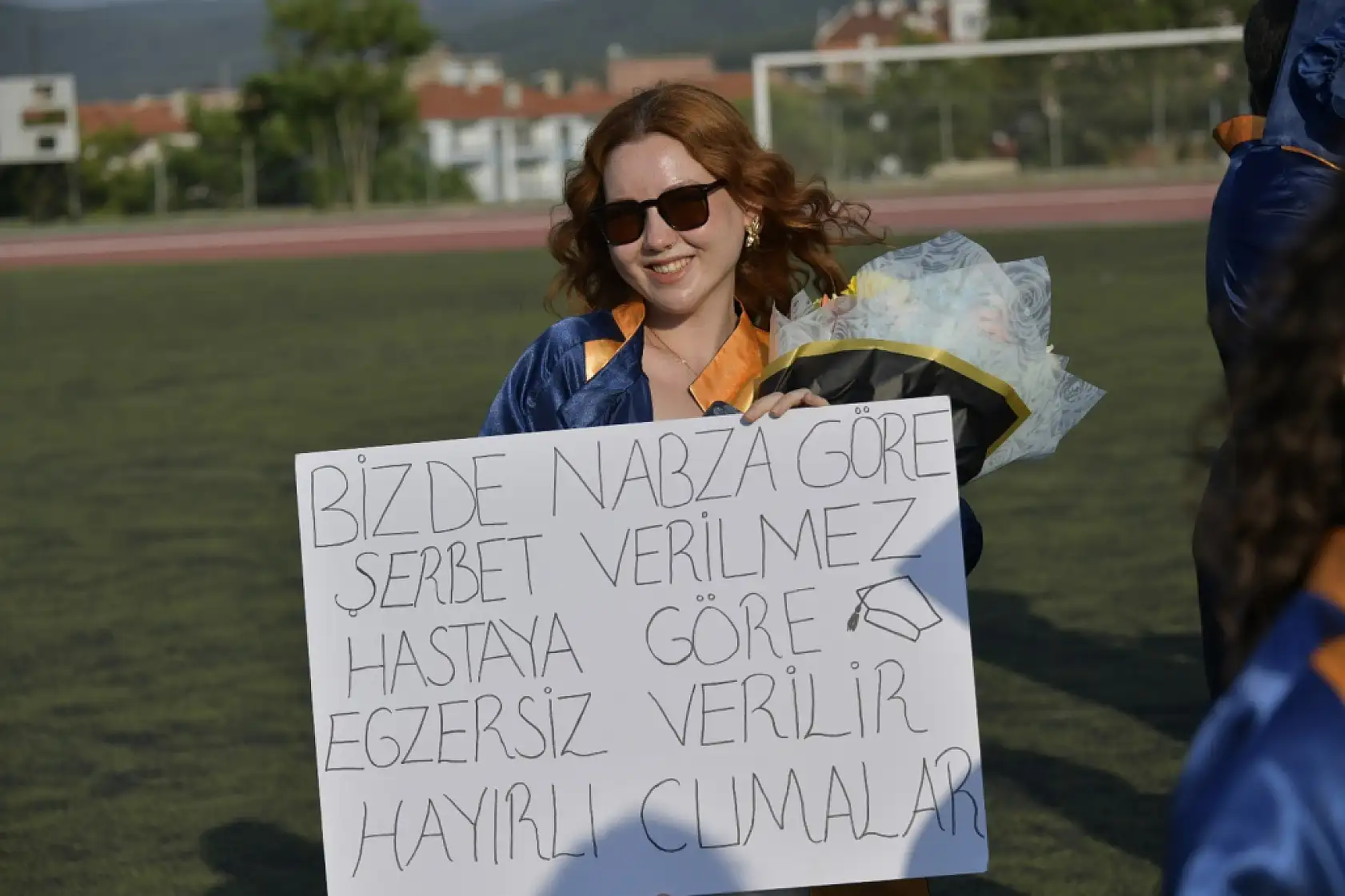 Sağlık Bilimleri Fakültesi'nde mezuniyet coşkusu