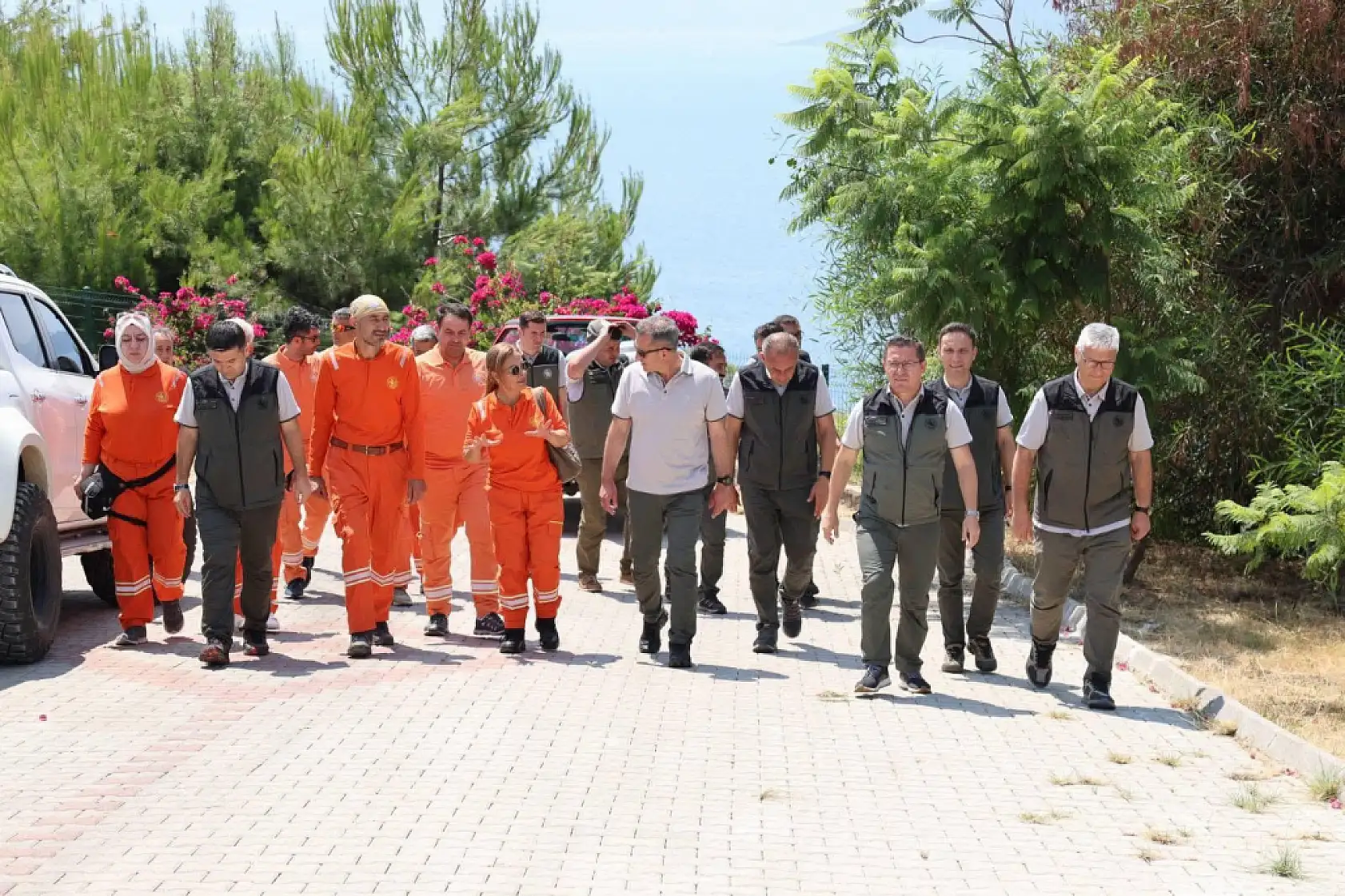 Fethiye'de orman yangını gönüllüleri ile toplantı yapıldı