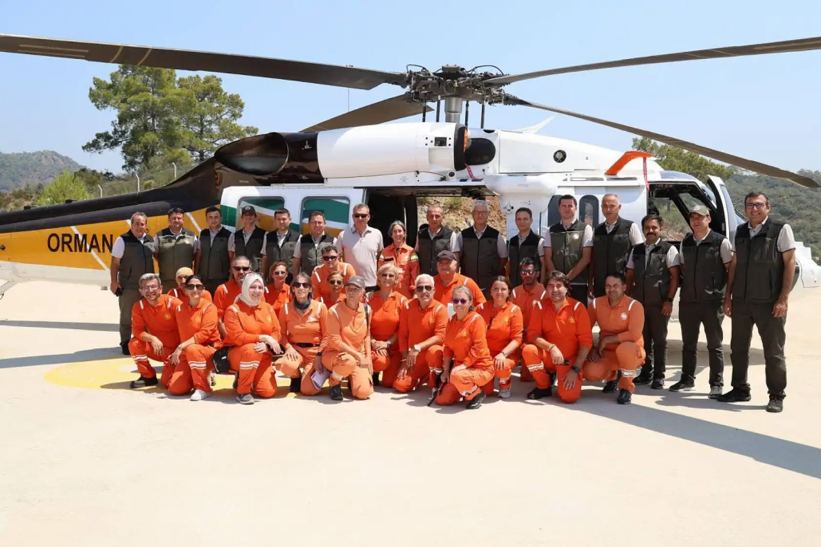Fethiye'de orman yangını gönüllüleri ile toplantı yapıldı