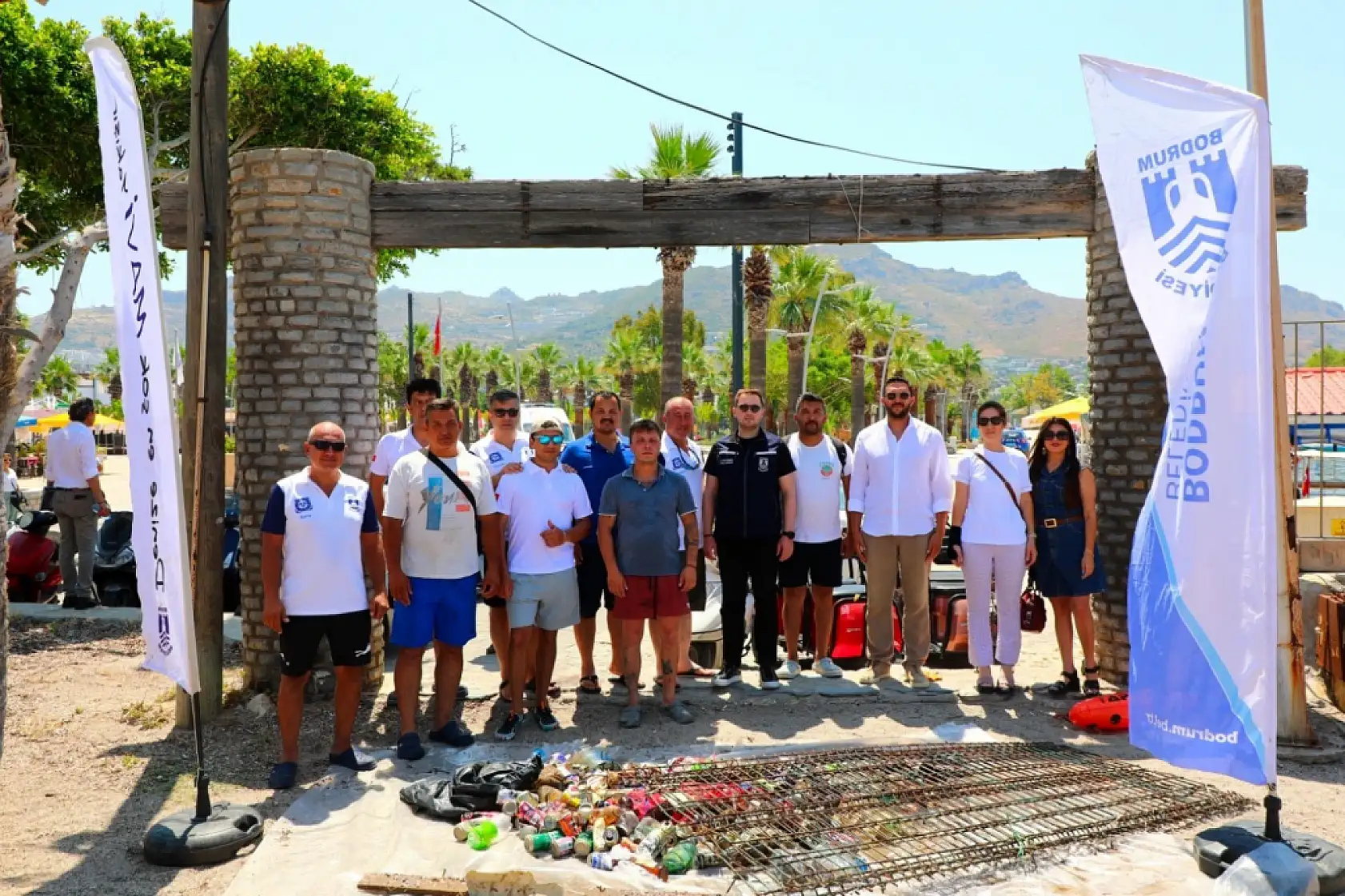 Deniz dibi temizliği Turgutreis'te devam etti