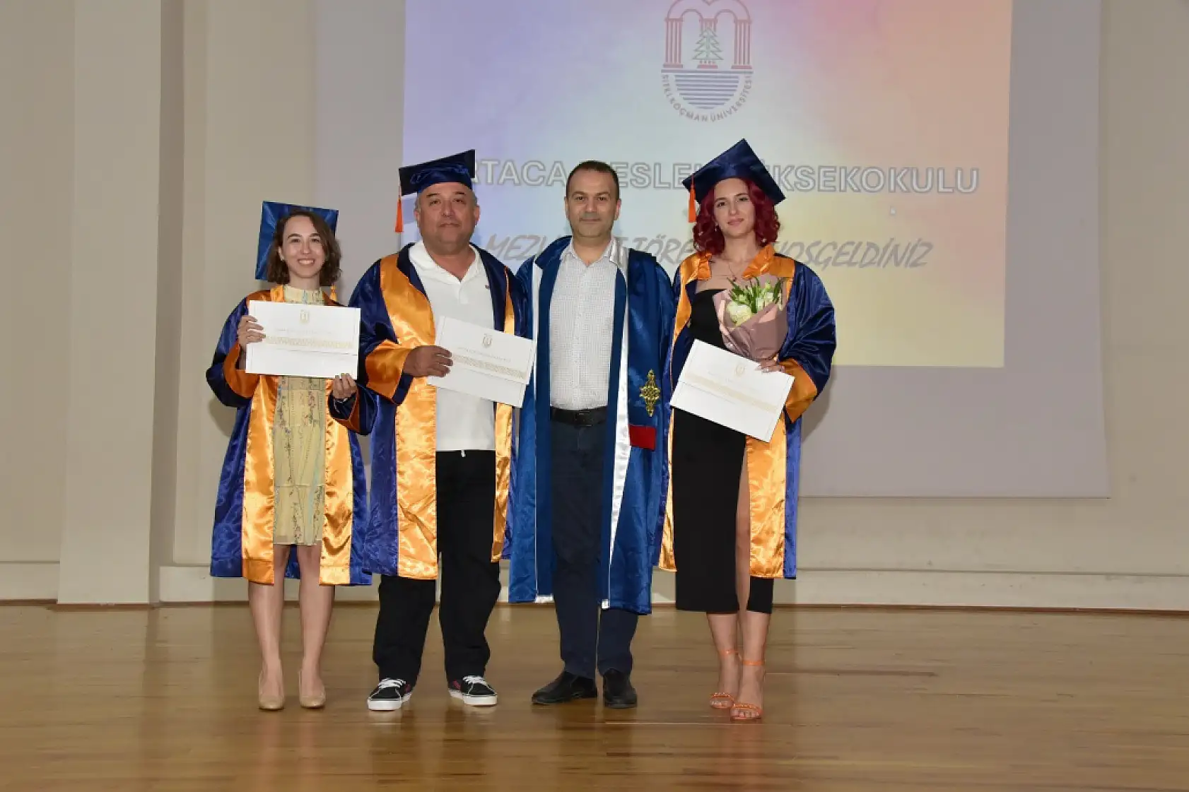 Ortaca ve Yatağan MYO'da mezuniyet coşkusu