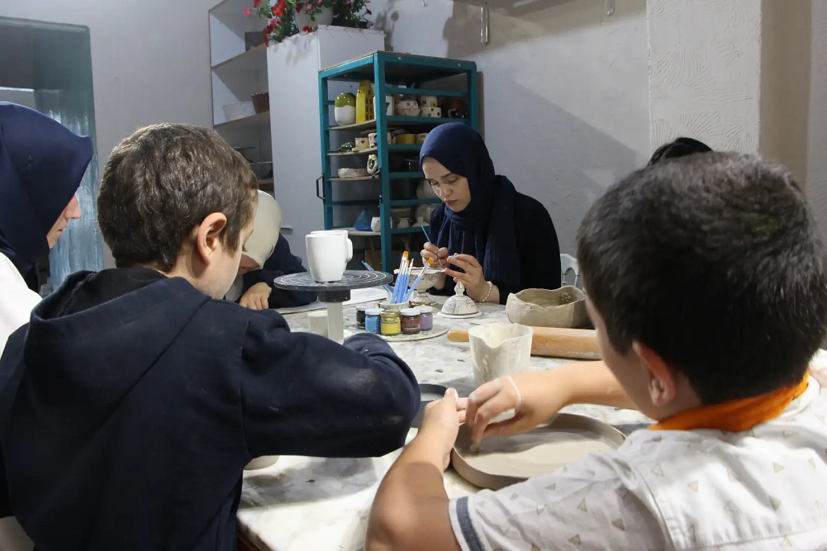 Kadınlar üreterek güçleniyor