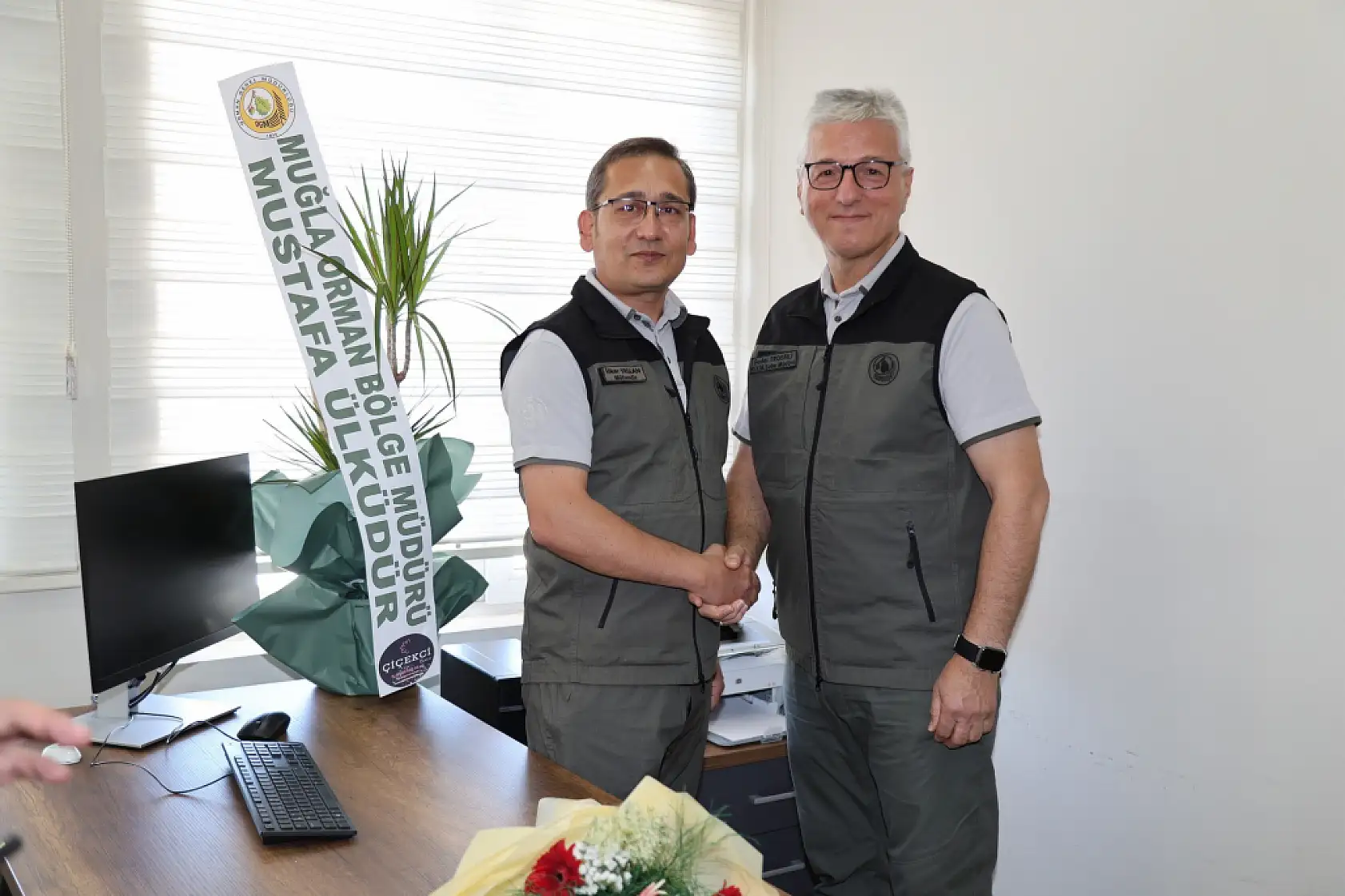 Muğla Orman Havacılık İşletme Müdürü Yaslan göreve başladı