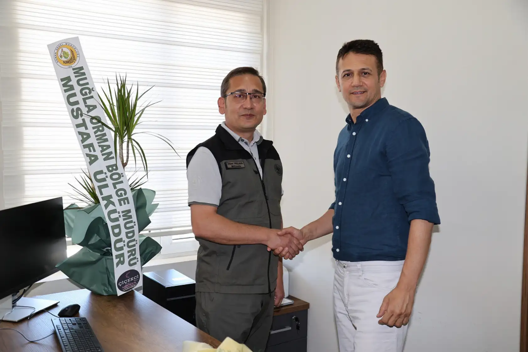 Muğla Orman Havacılık İşletme Müdürü Yaslan göreve başladı