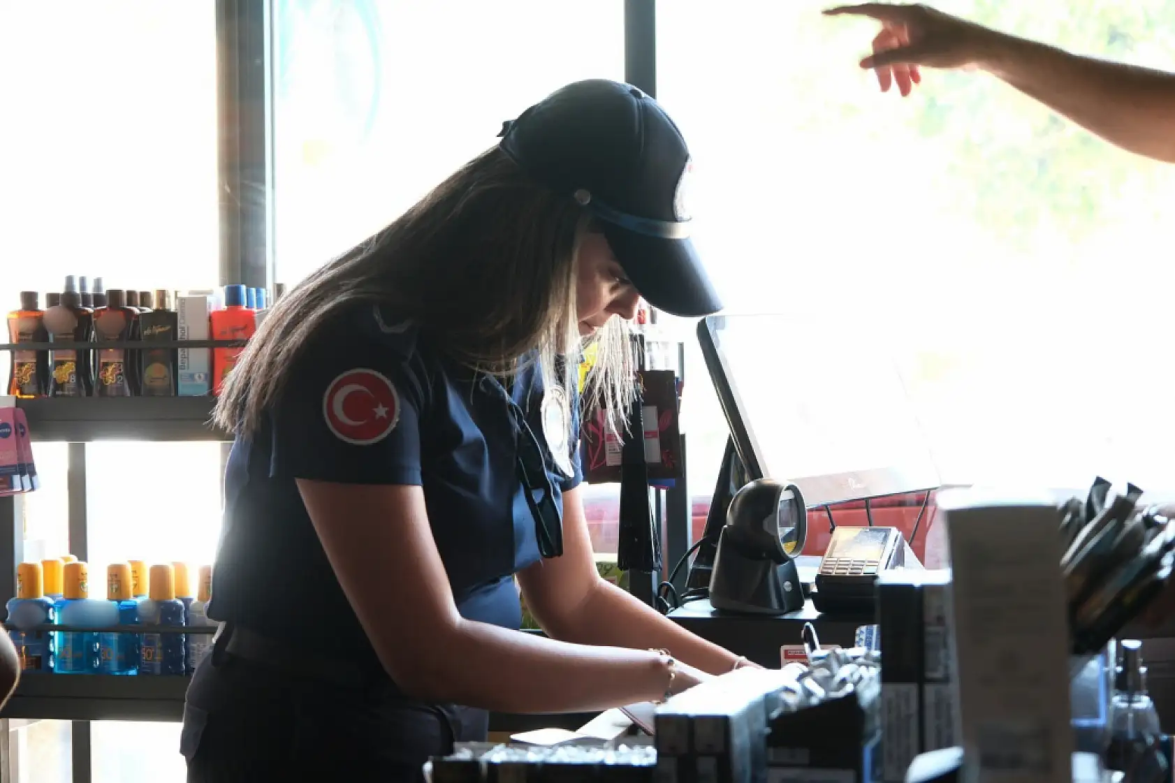 Bodrum'da zabıta ekiplerinden işgaliye denetimi