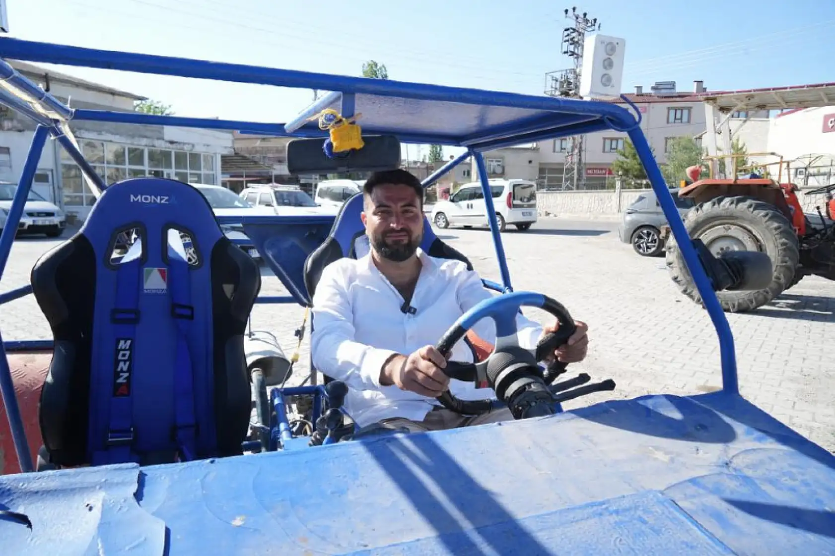 Su borularıyla arazi aracı üretti: 80 kilometre hıza ulaşıyor