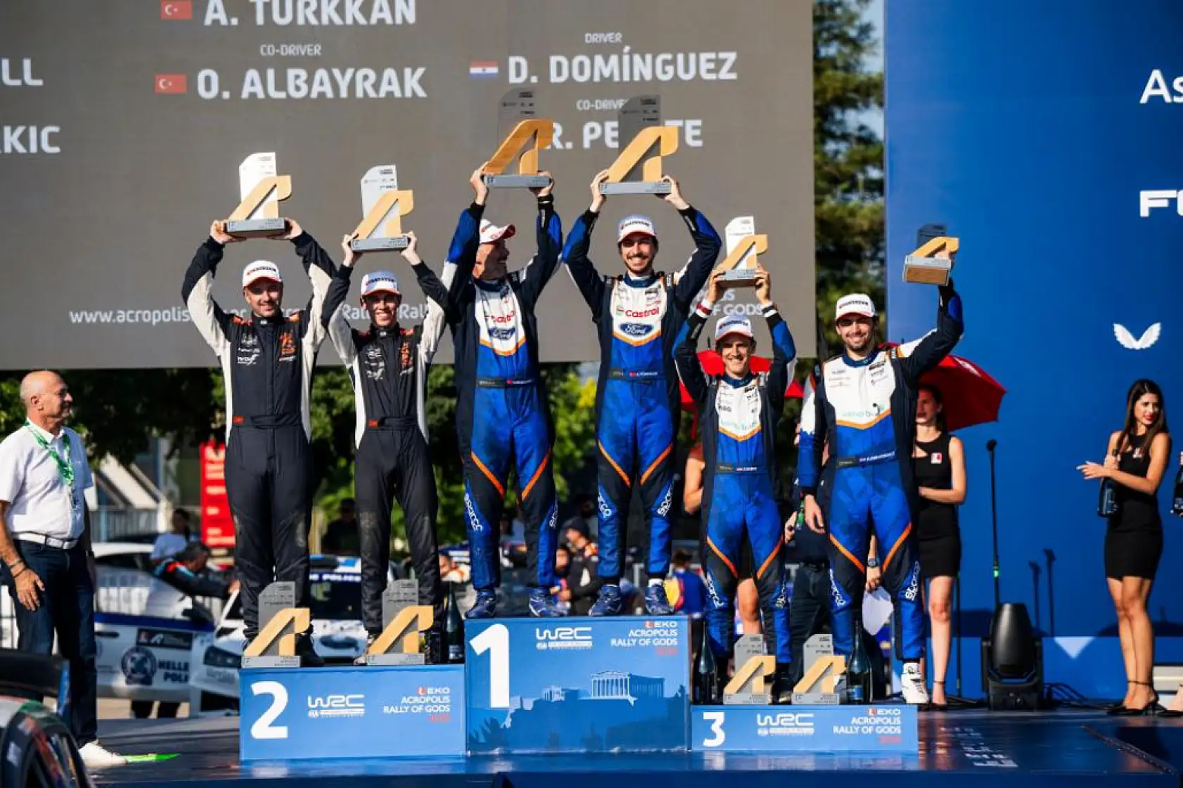 'JWRC'de Türk Rüzgarı: Ali Türkkan dünya sahnesinde zafer yazdı