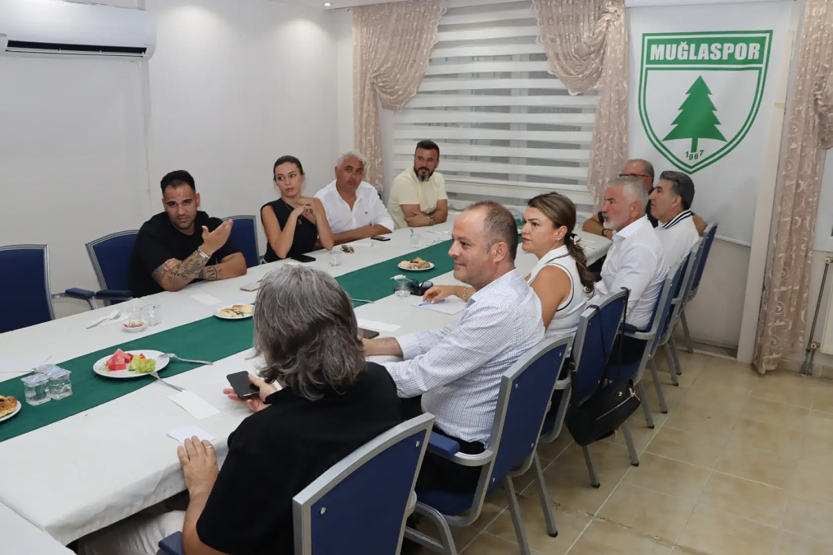 Muğlaspor yönetim kurulu haftalık olağan toplantısını gerçekleştirdi