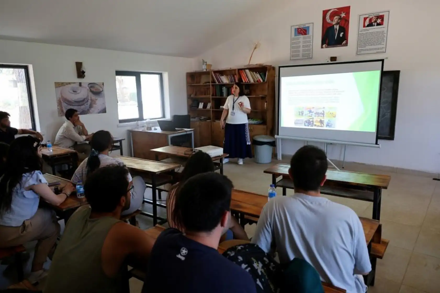 Bodrum'da Gençlik ve Tarım Kampı'nın İlk Dönemi Tamamlandı