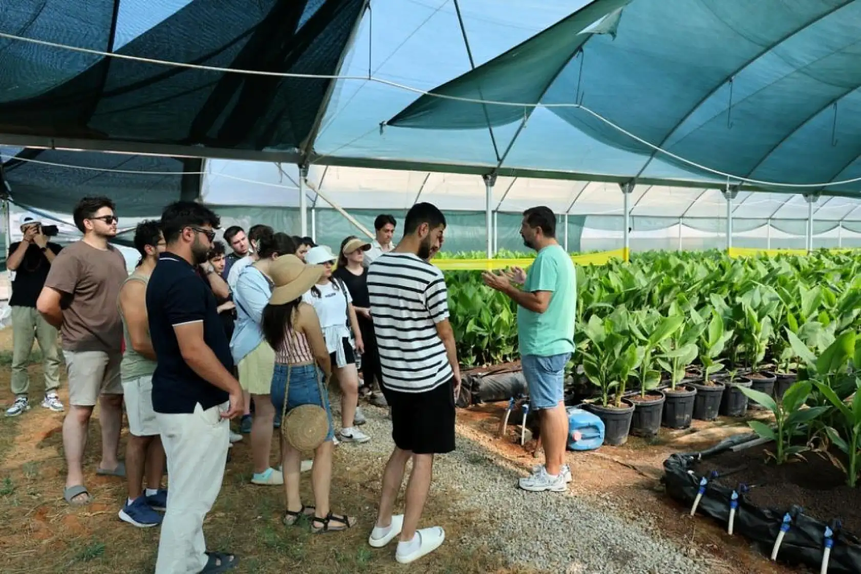 Bodrum'da Gençlik ve Tarım Kampı'nın İlk Dönemi Tamamlandı