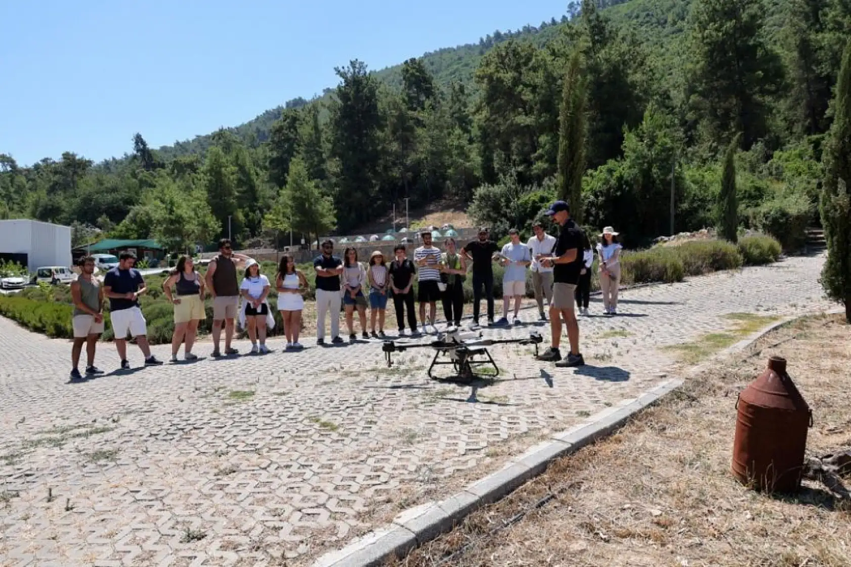 Bodrum'da Gençlik ve Tarım Kampı'nın İlk Dönemi Tamamlandı