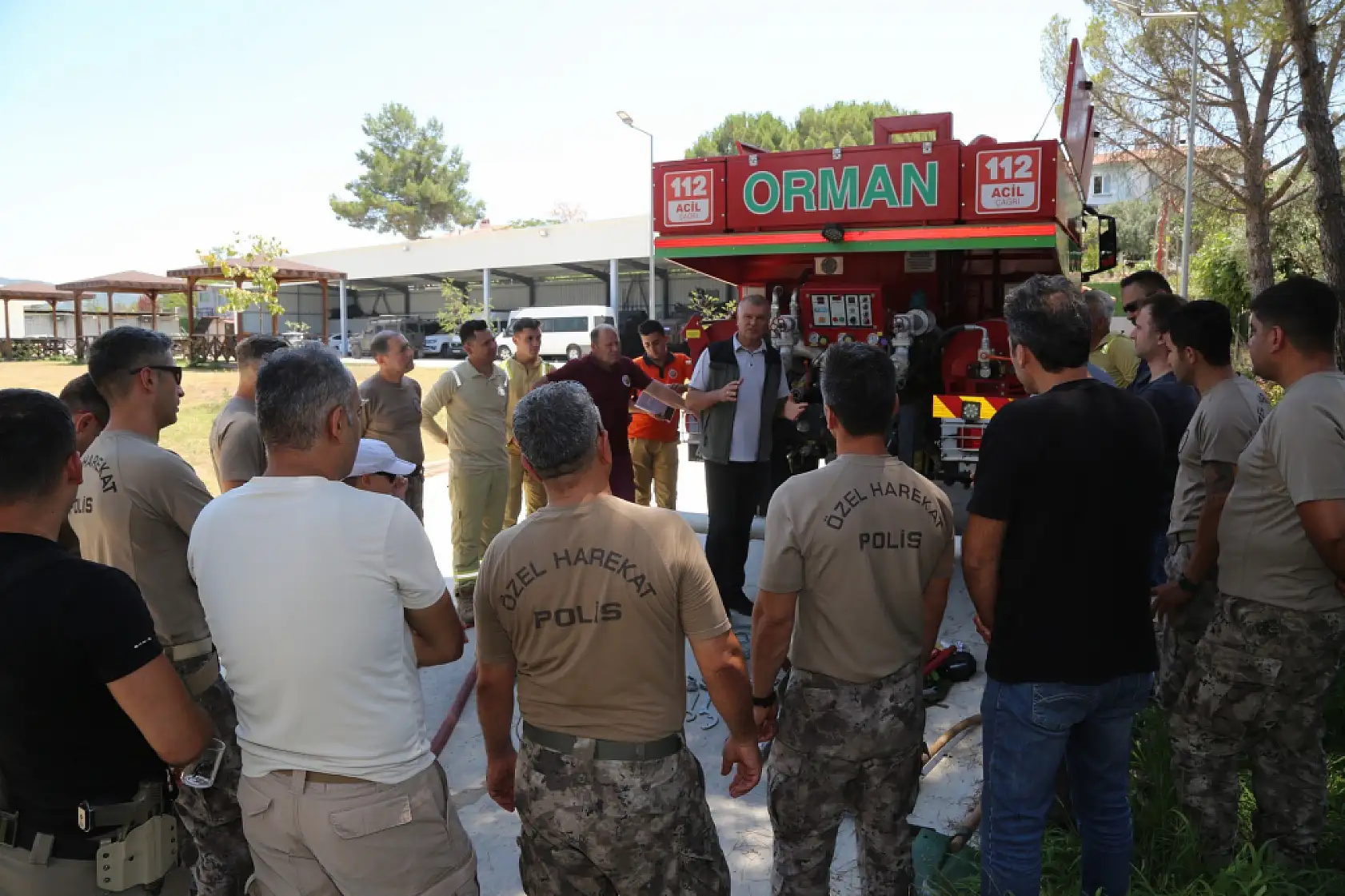 Muğla'da PÖH personeline orman yangınlarıyla mücadele eğitimi verildi