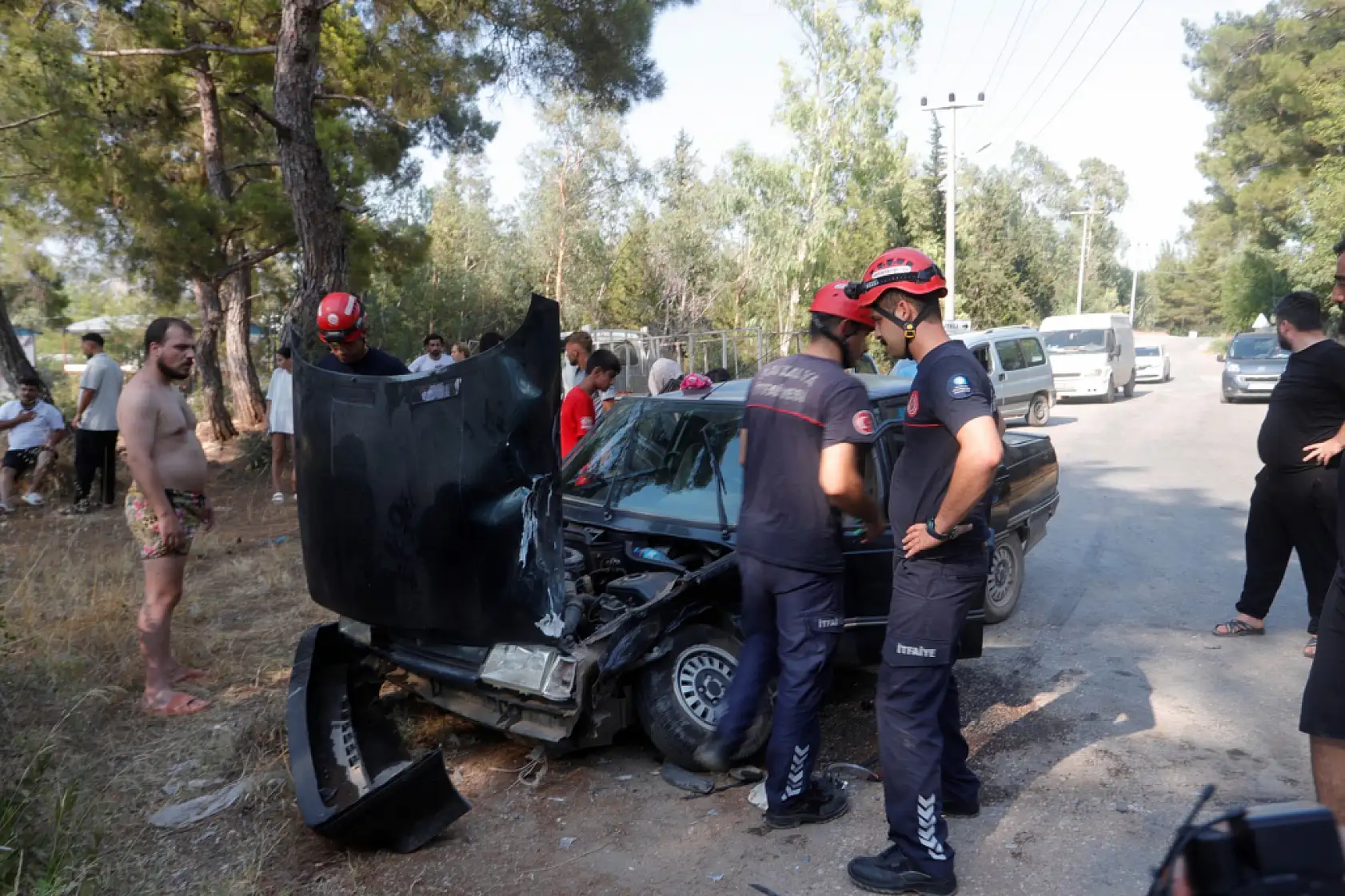 Piknik dönüşü feci kaza: 3 yaralı