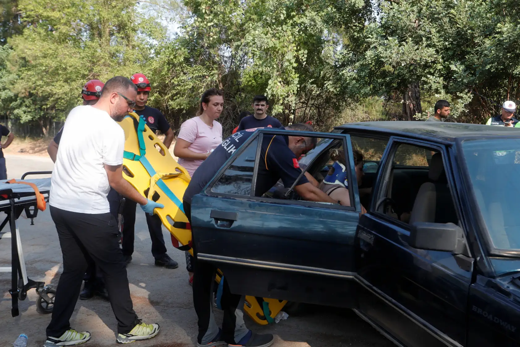 Piknik dönüşü feci kaza: 3 yaralı