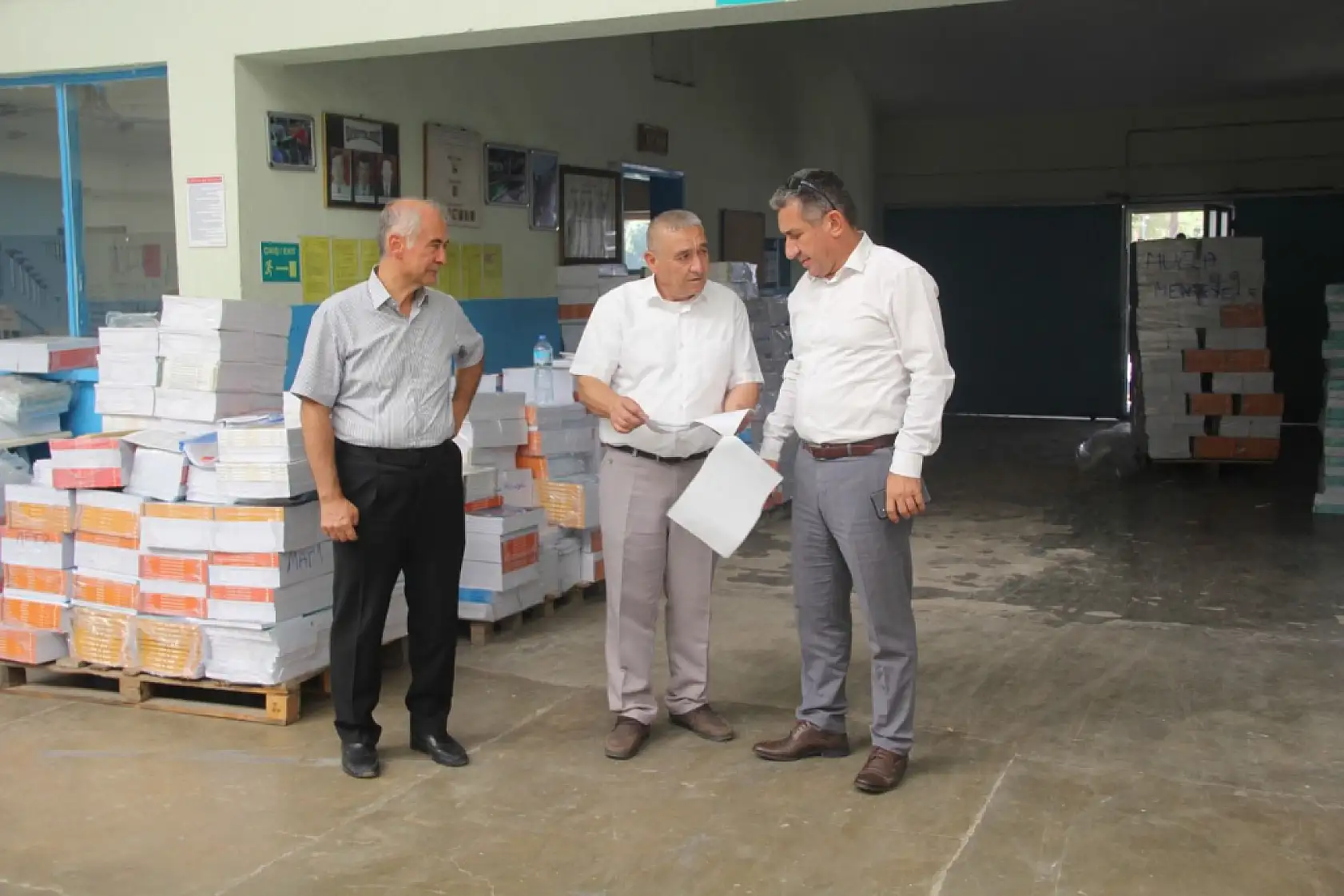 Muğla'da 262 bin 27 ücretsiz ders kitabı okullardaki yerlerini almak üzere yola çıktı