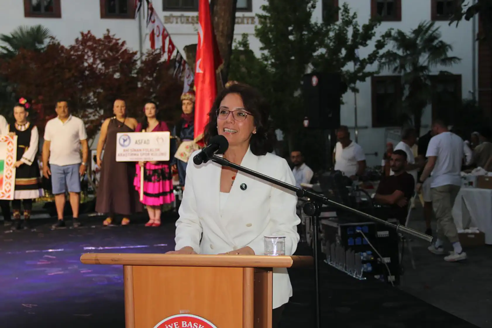 Menteşe 1. Uluslararası Halk Dansları Şenliği başladı