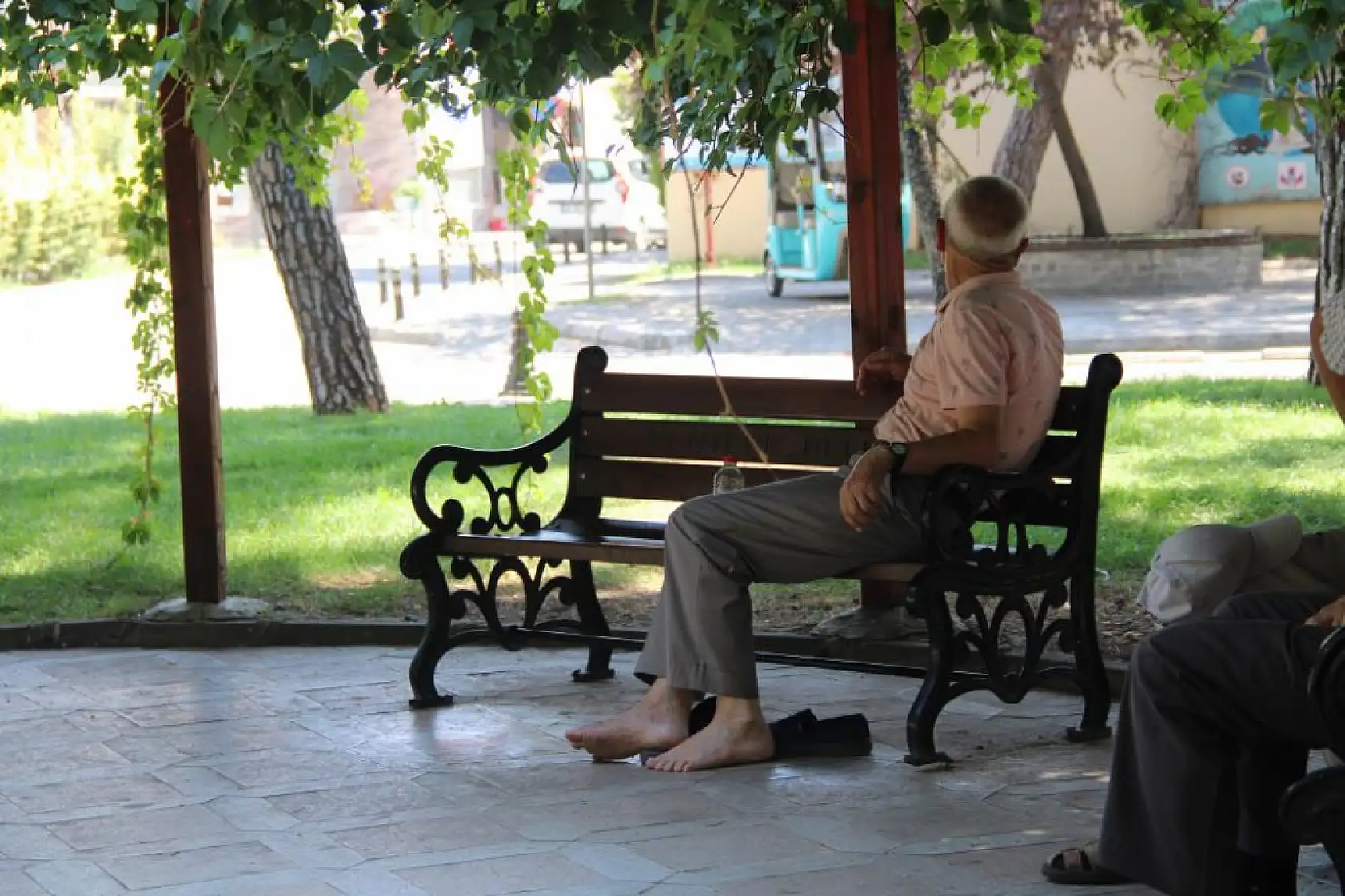 Menteşe'de kavurucu sıcak etkili oluyor