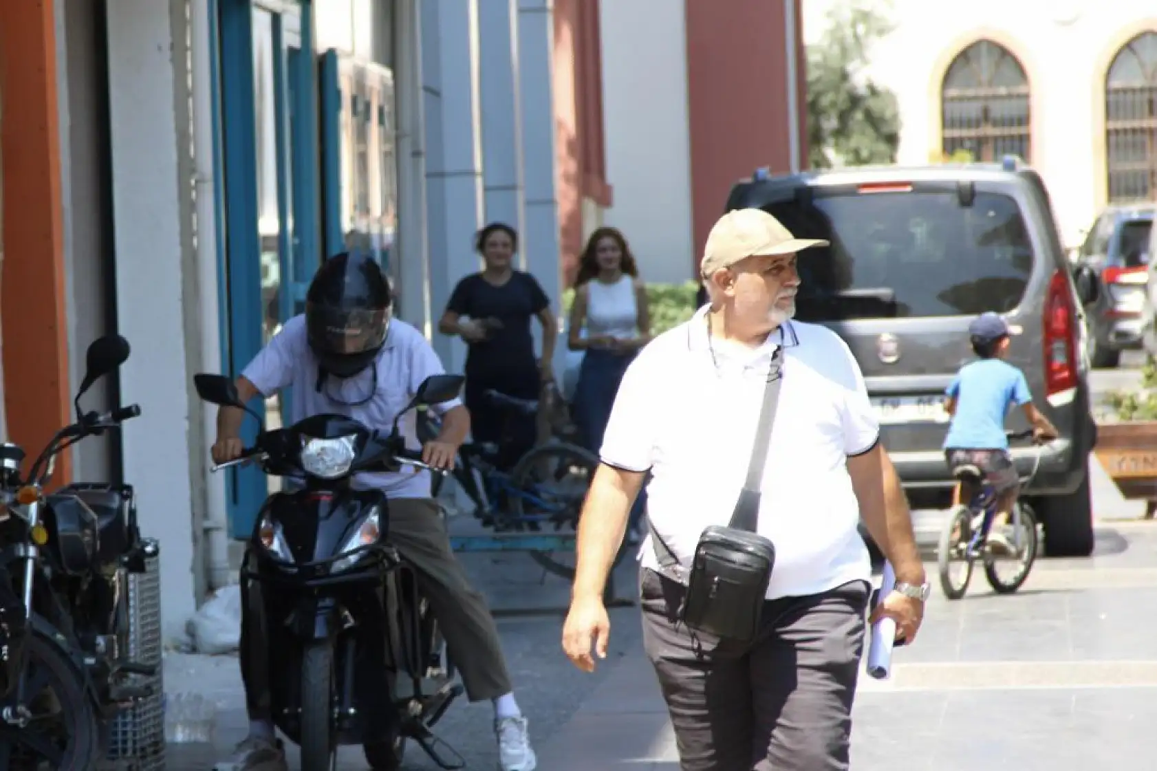 Menteşe'de kavurucu sıcak etkili oluyor