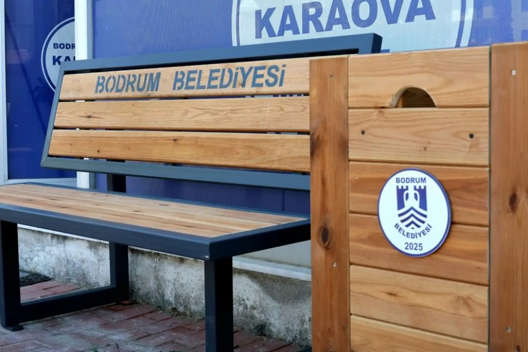 Bodrum Belediyesi, Kent Mobilyalarını Yeniliyor