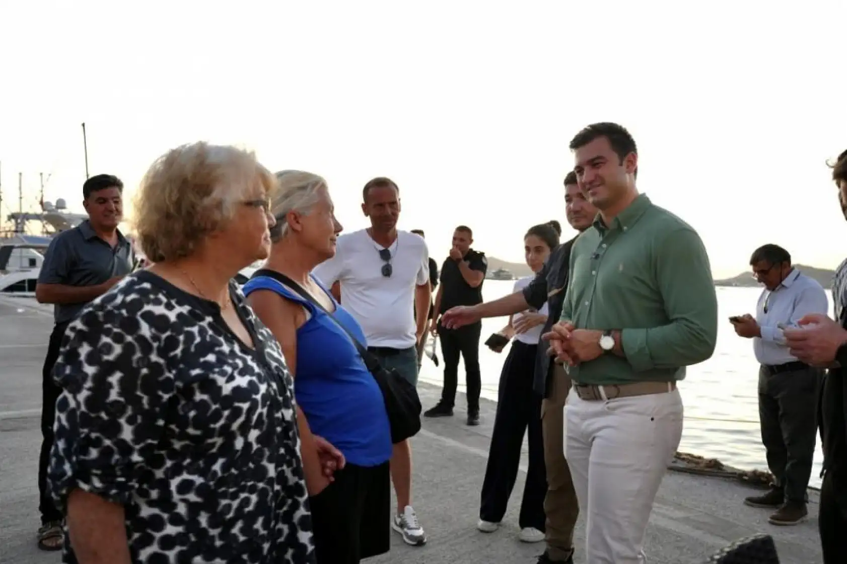 Bodrum Belediye Başkanı Mandalinci'den Yalıkavak'ta Saha Ziyareti
