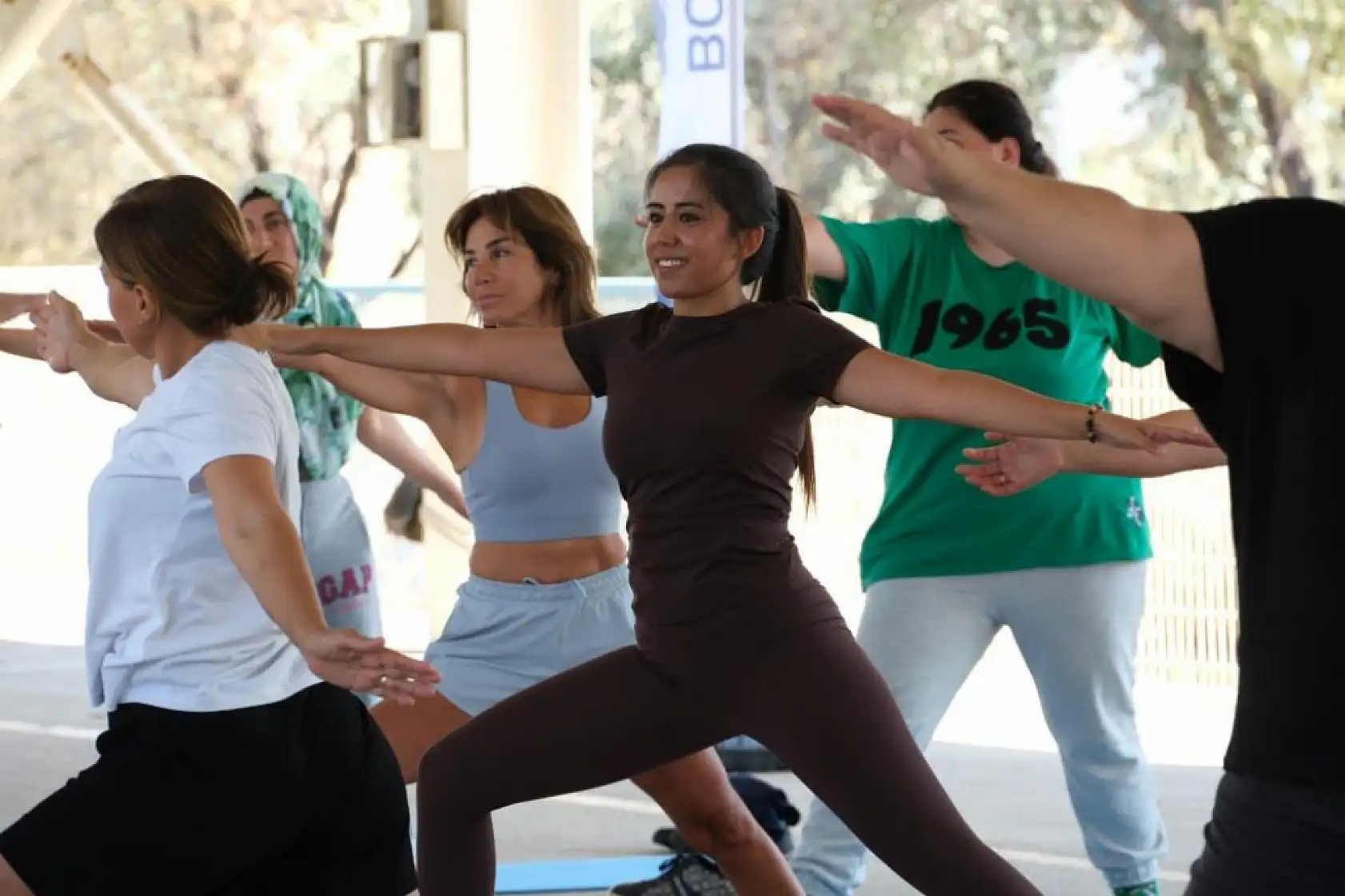 Bodrum'da açık hava spor günü