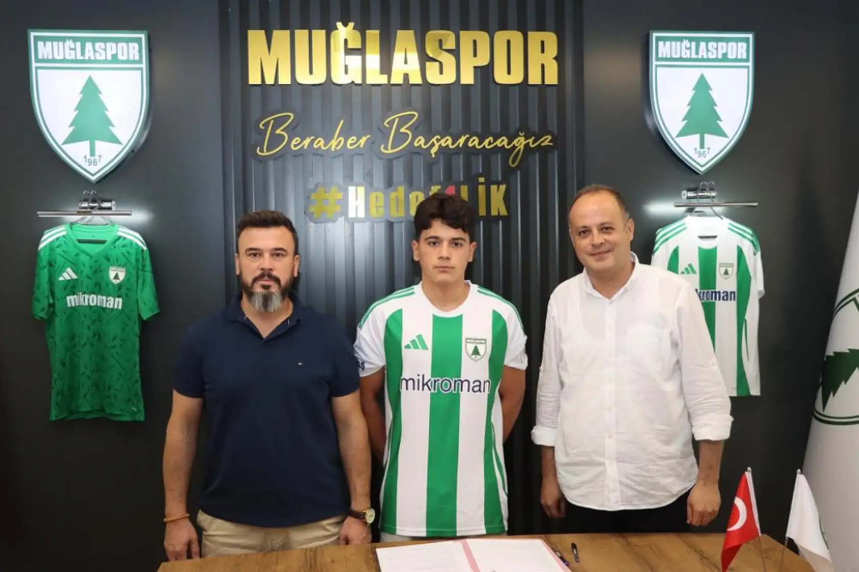 Muğlaspor'da altyapıdan A takıma Şimşek imza attı