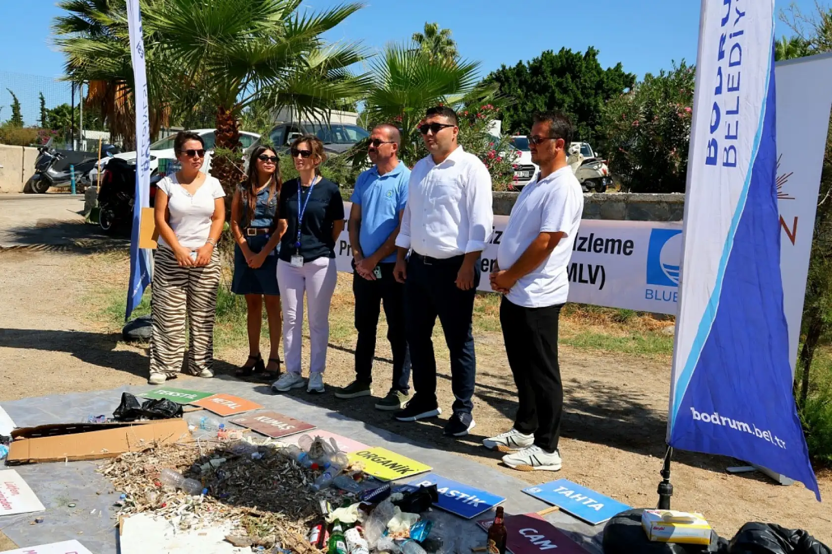 Deniz Çöpleri İzleme Programı Turgutreis'te devam etti