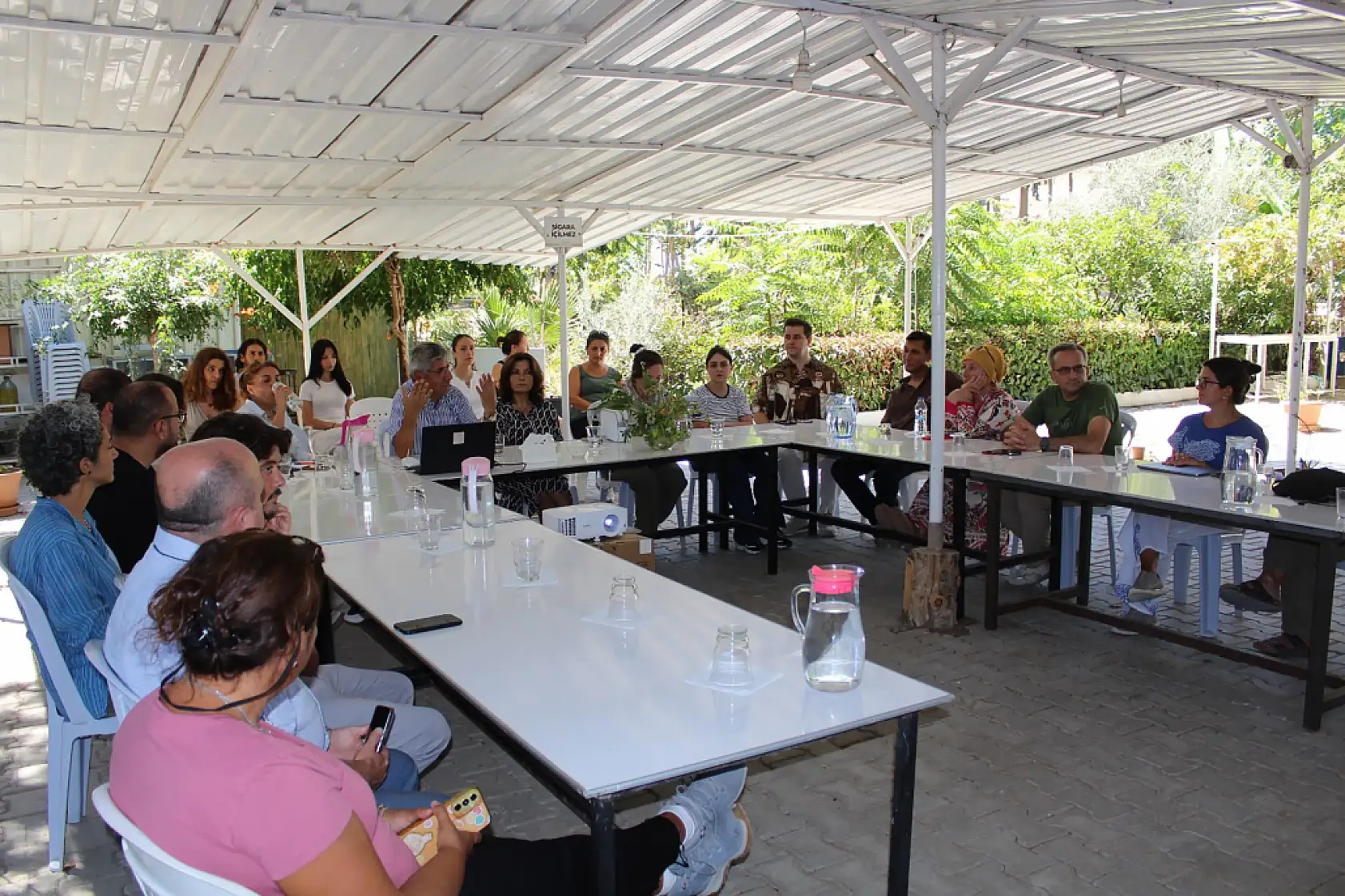MSKÜ Rektörü Kaçar Kadıkalesi (Anaia) kazı alanında incelemelerde bulundu
