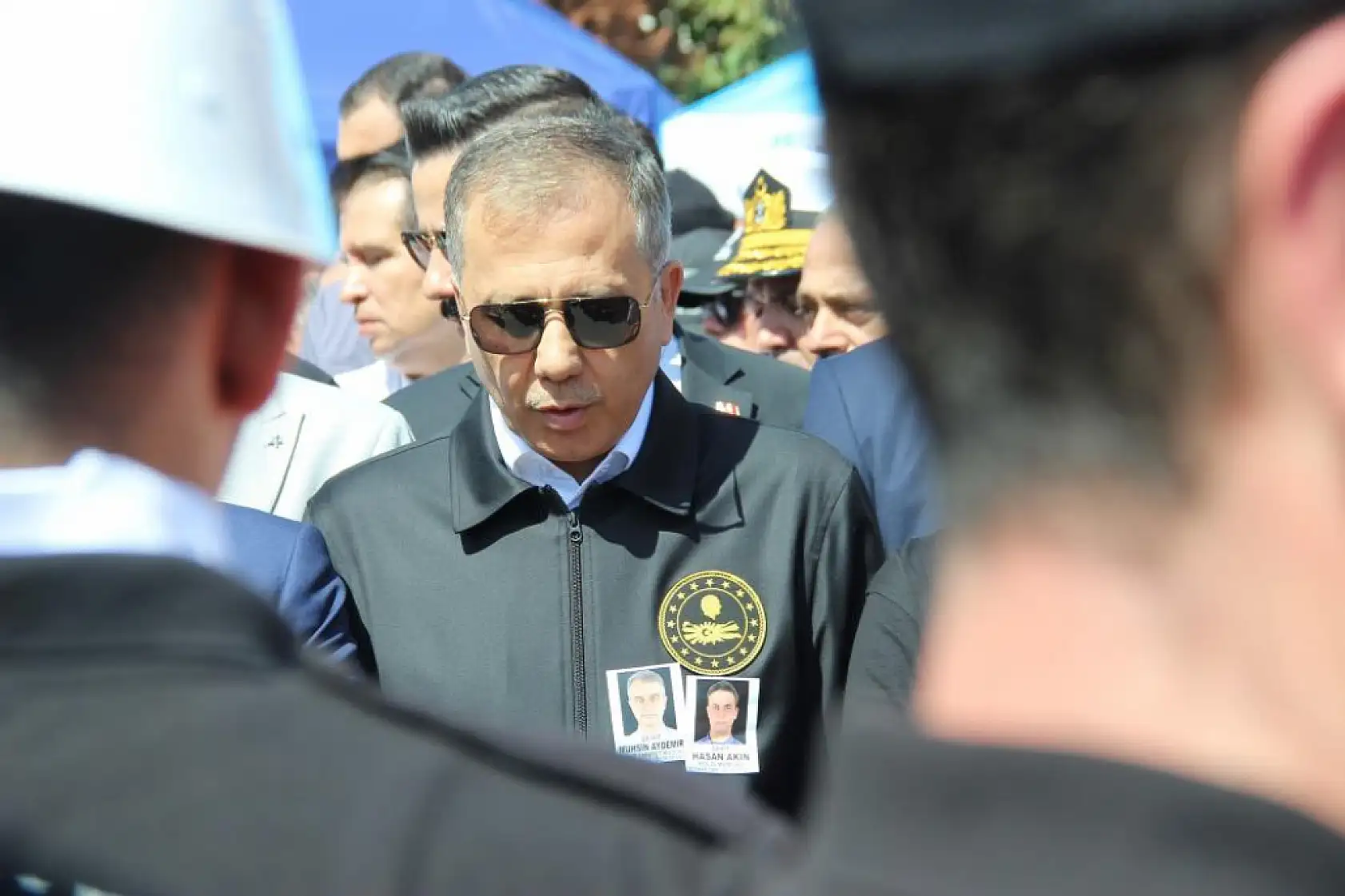 Şehit Polisler Muhsin Aydemir ve Hasan Akın'a Gözyaşlarıyla Veda