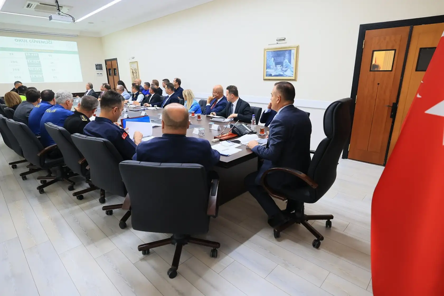 Muğla'da okul güvenliği toplantısı gerçekleştirildi