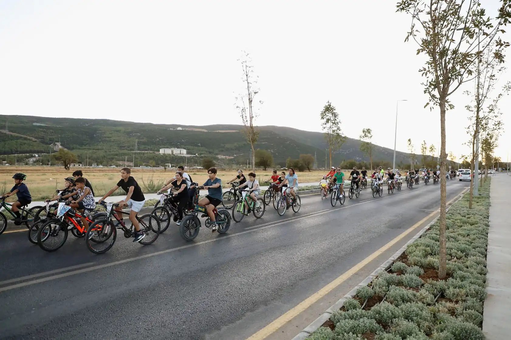 'İklim İçin Pedalla' bisiklet turu büyük ilgi gördü