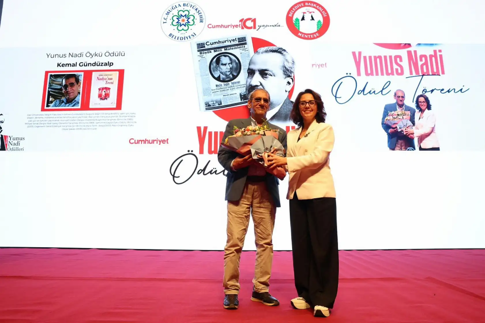 Muğla'da '80. Yunus Nadi Ödülleri' sahiplerini buldu