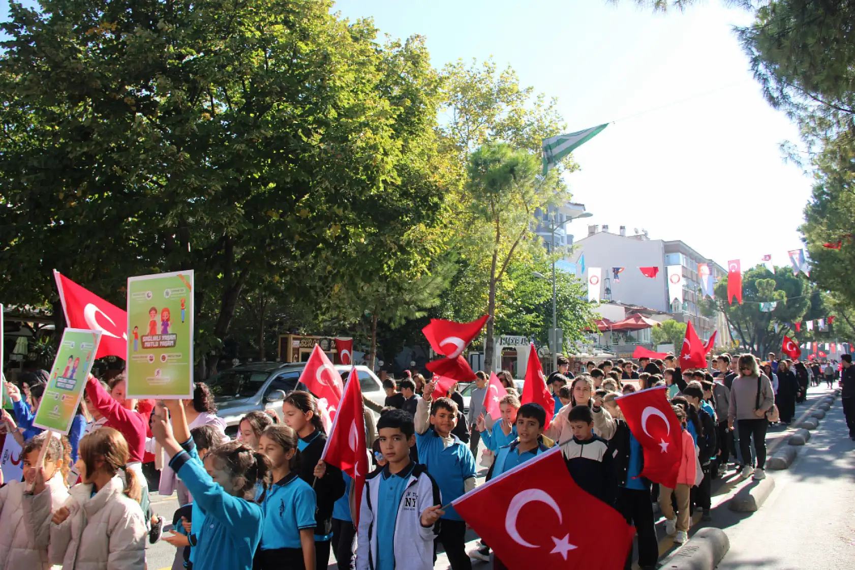 Menteşe'de Dünya Yürüyüş Günü etkinliği düzenlendi