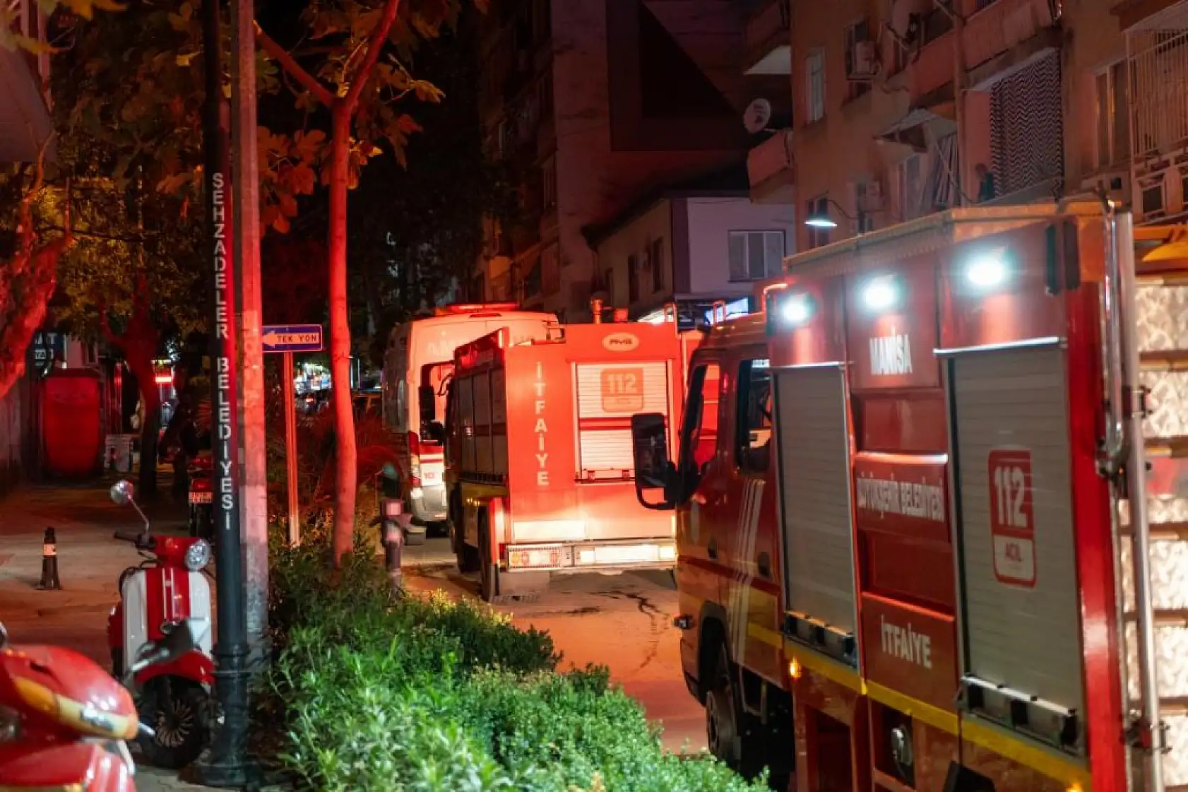 Eşiyle kavga eden şahıs evini ateşe verdi