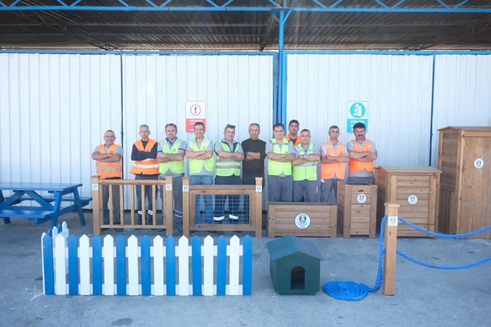 Bodrum Belediyesi'nden estetik kent mobilyaları