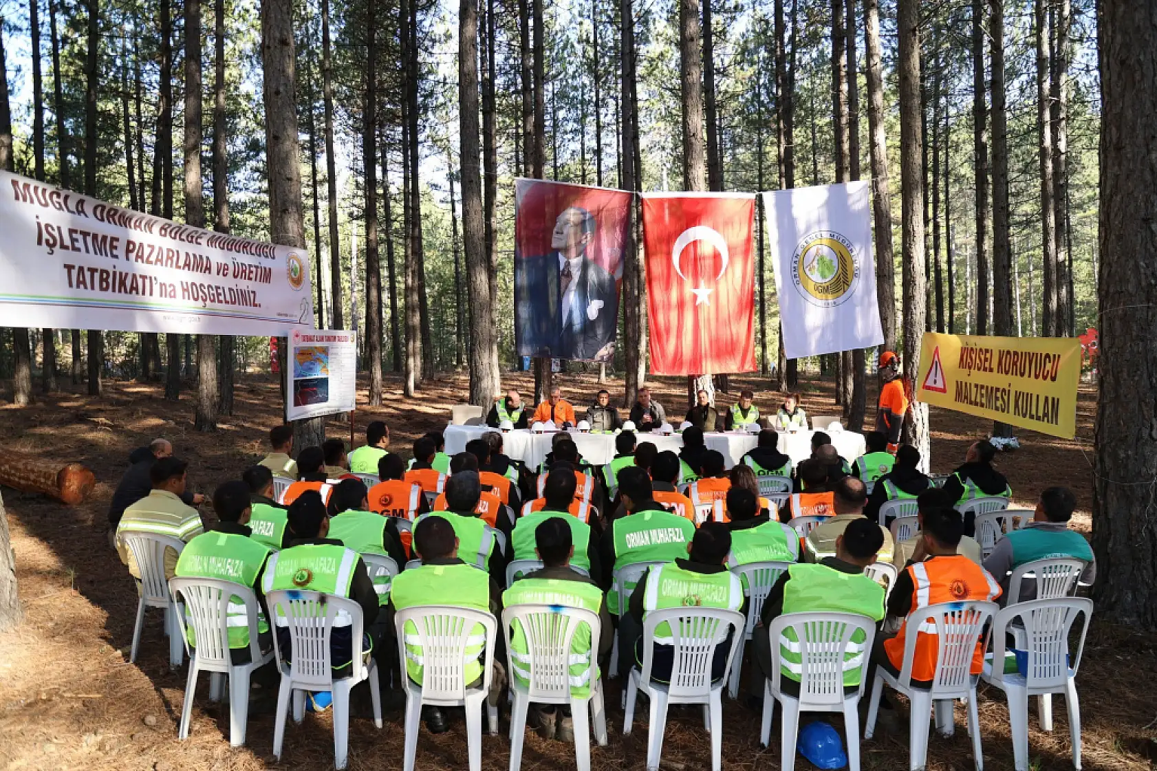 Muğla'da 2026 yılı üretim tatbikatları başladı