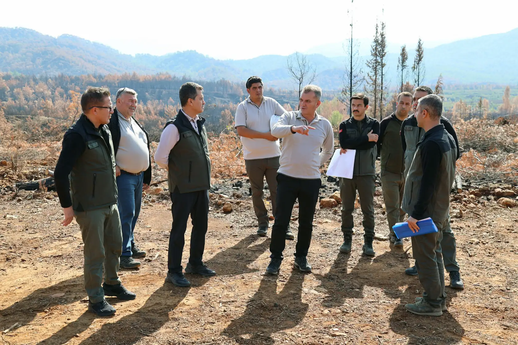 Köyceğiz'de yanan sahalar fidan dikimi için hazırlanıyor