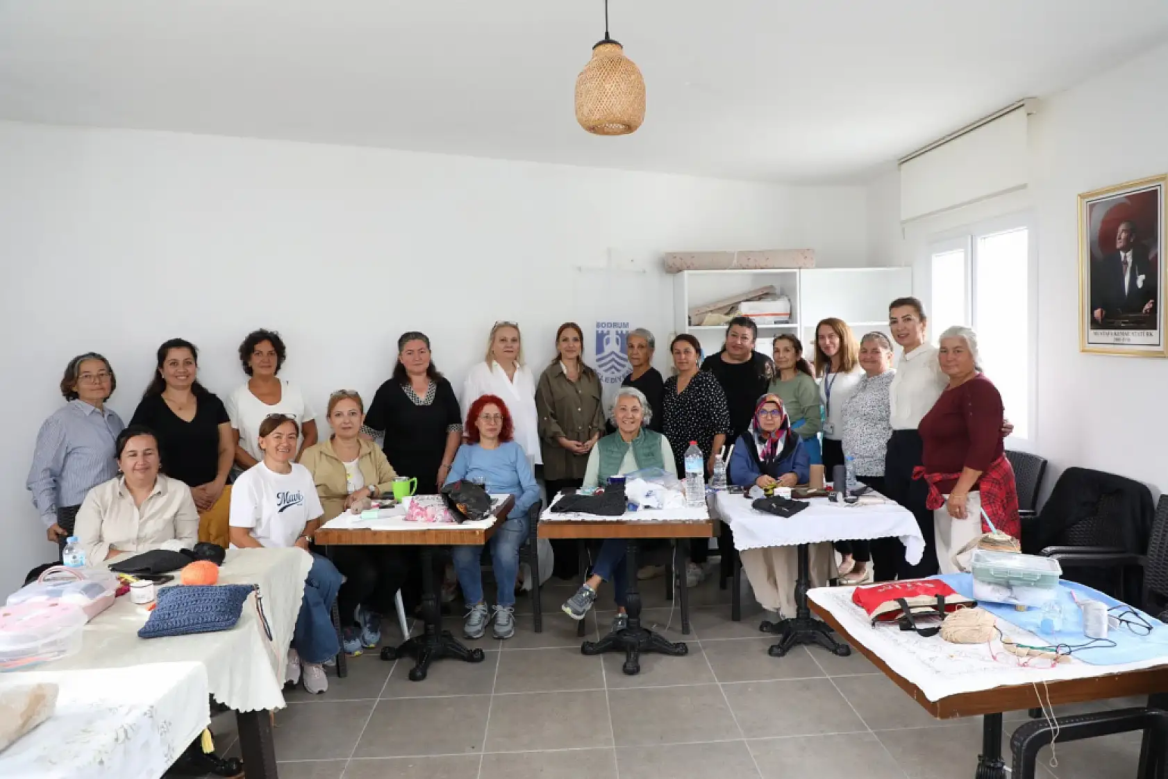 Bodrum Çiftlik Kadın Yaşam Merkezi'nde kurslar başladı